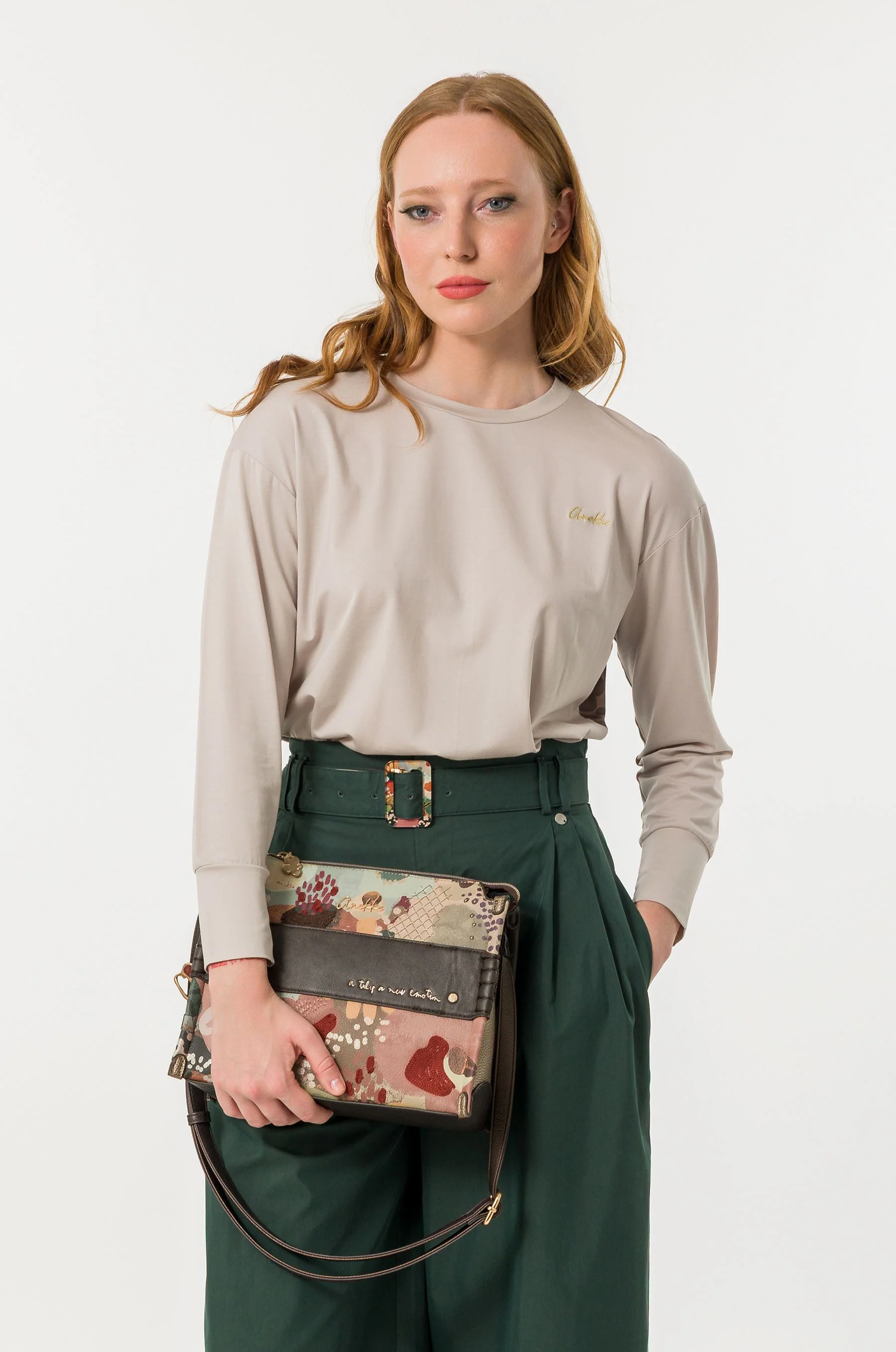 Square crossbody bag Blossom