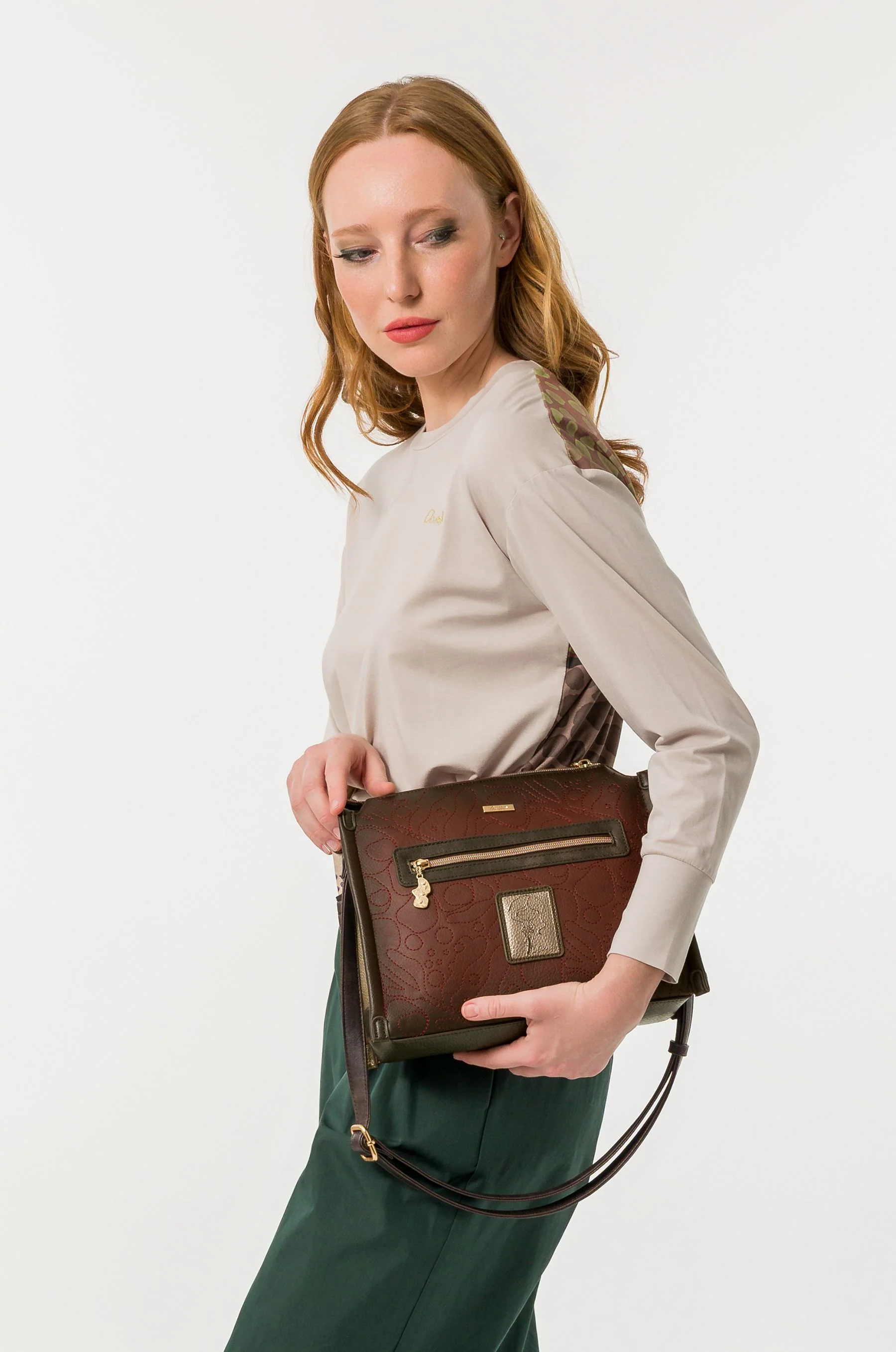 Square crossbody bag Blossom - Image 2