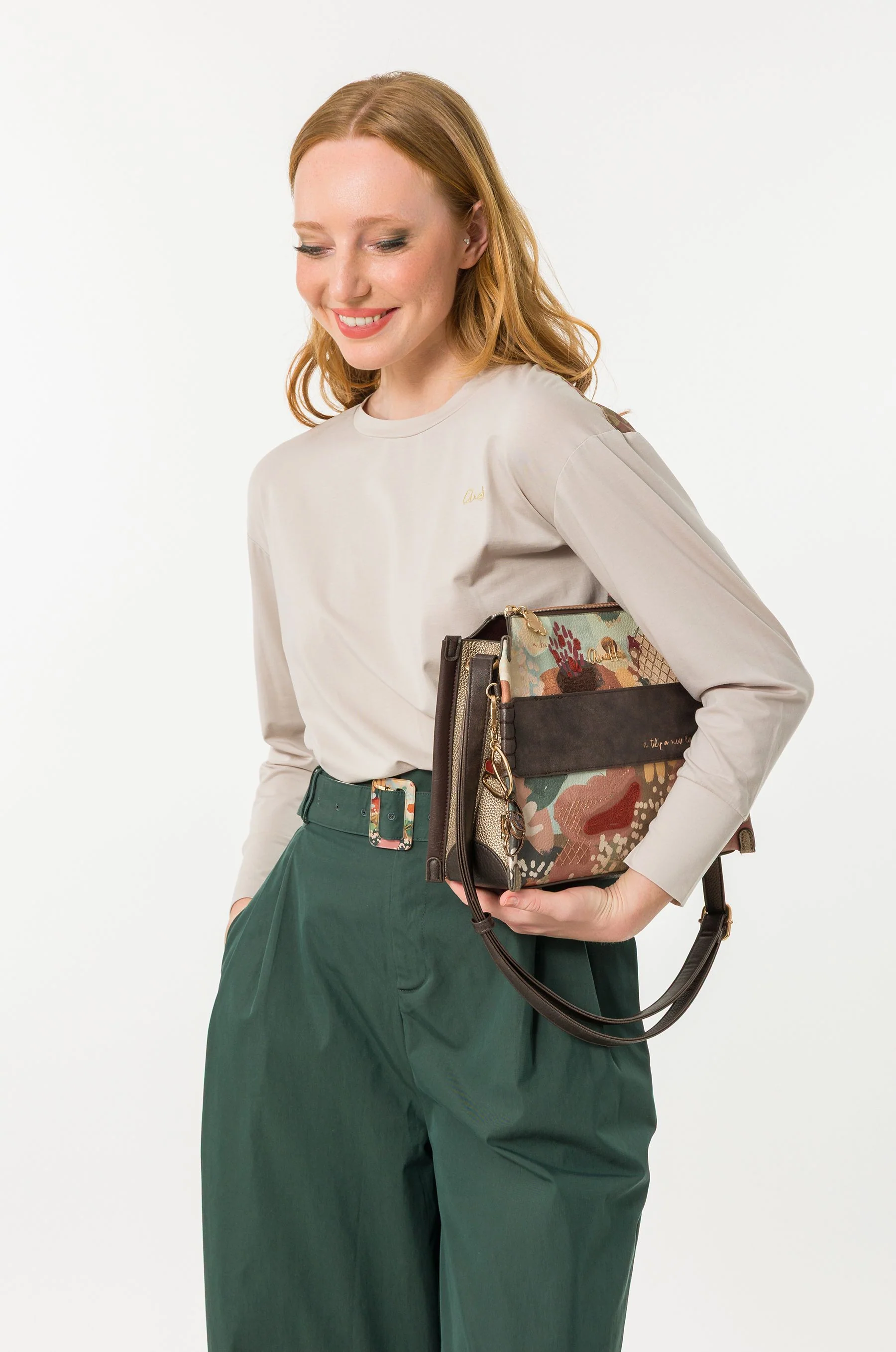 Square crossbody bag Blossom - Image 3