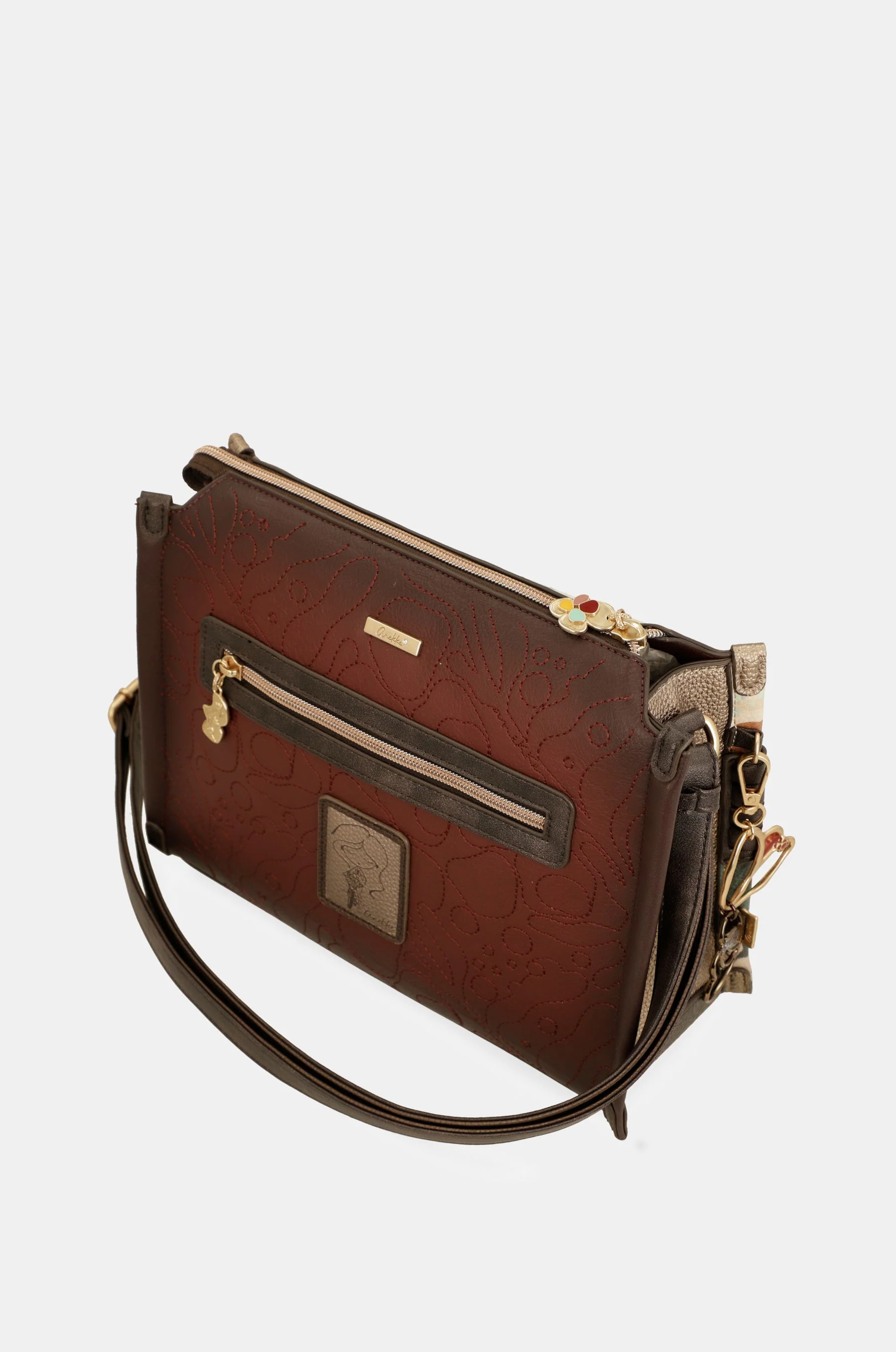 Square crossbody bag Blossom - Image 9