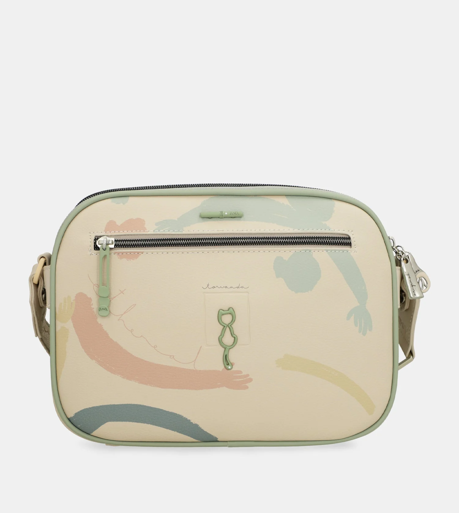 Crossbody bag with 3 compartments Alma - Image 4