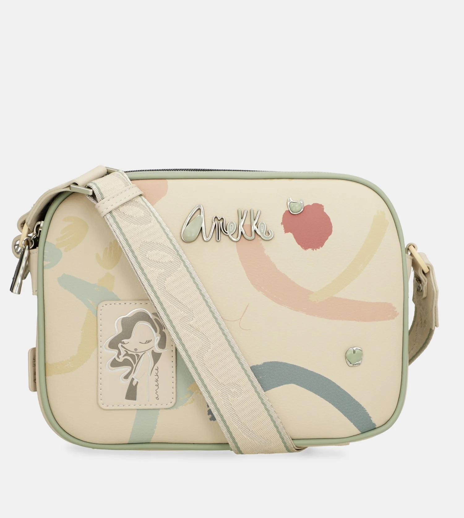 Crossbody bag with 3 compartments Alma - Image 7