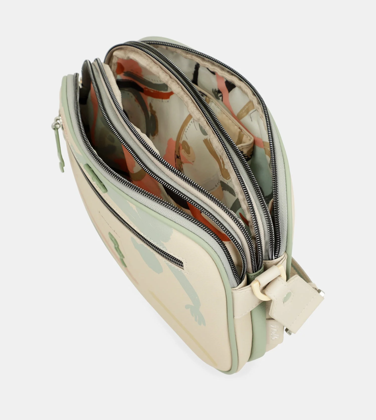 Crossbody bag with 3 compartments Alma - Image 8