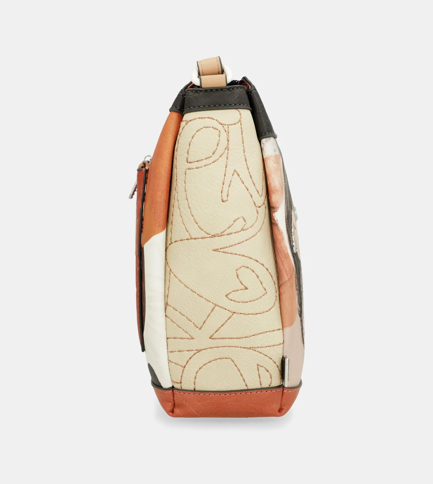 Crossbody bag with 3 compartments Alma - Image 5