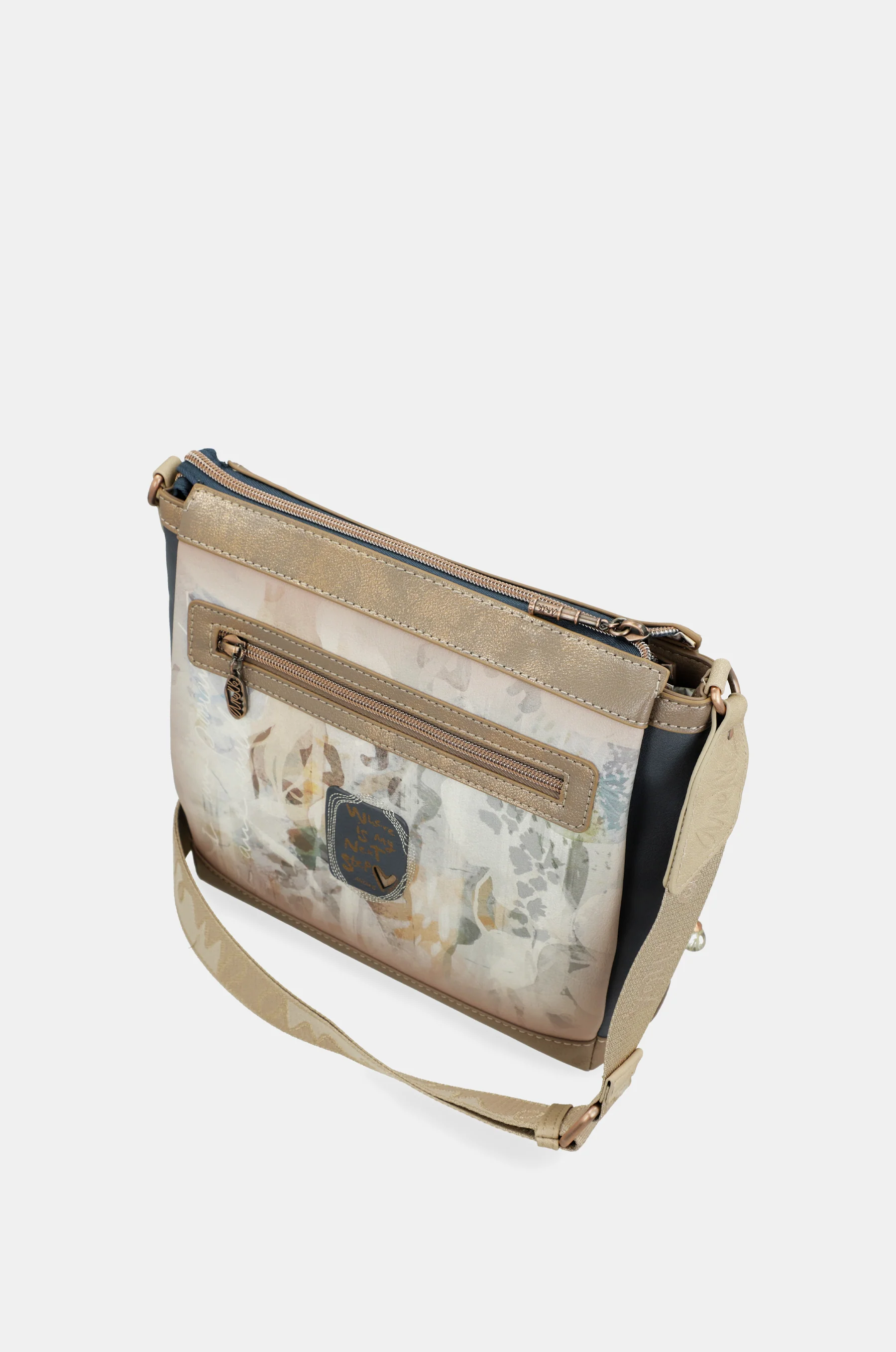 Crossbody bag with 3 compartments Memories - Image 9