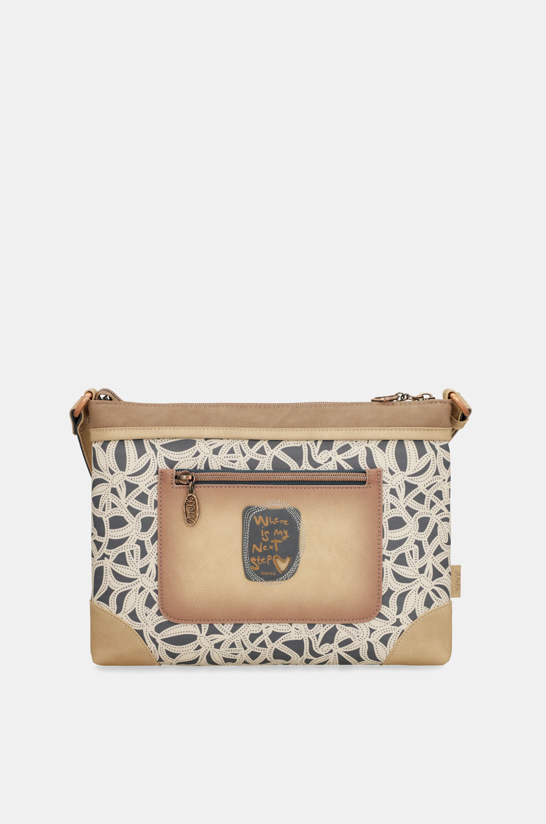 Large printed crossbody bag Memories - Image 3