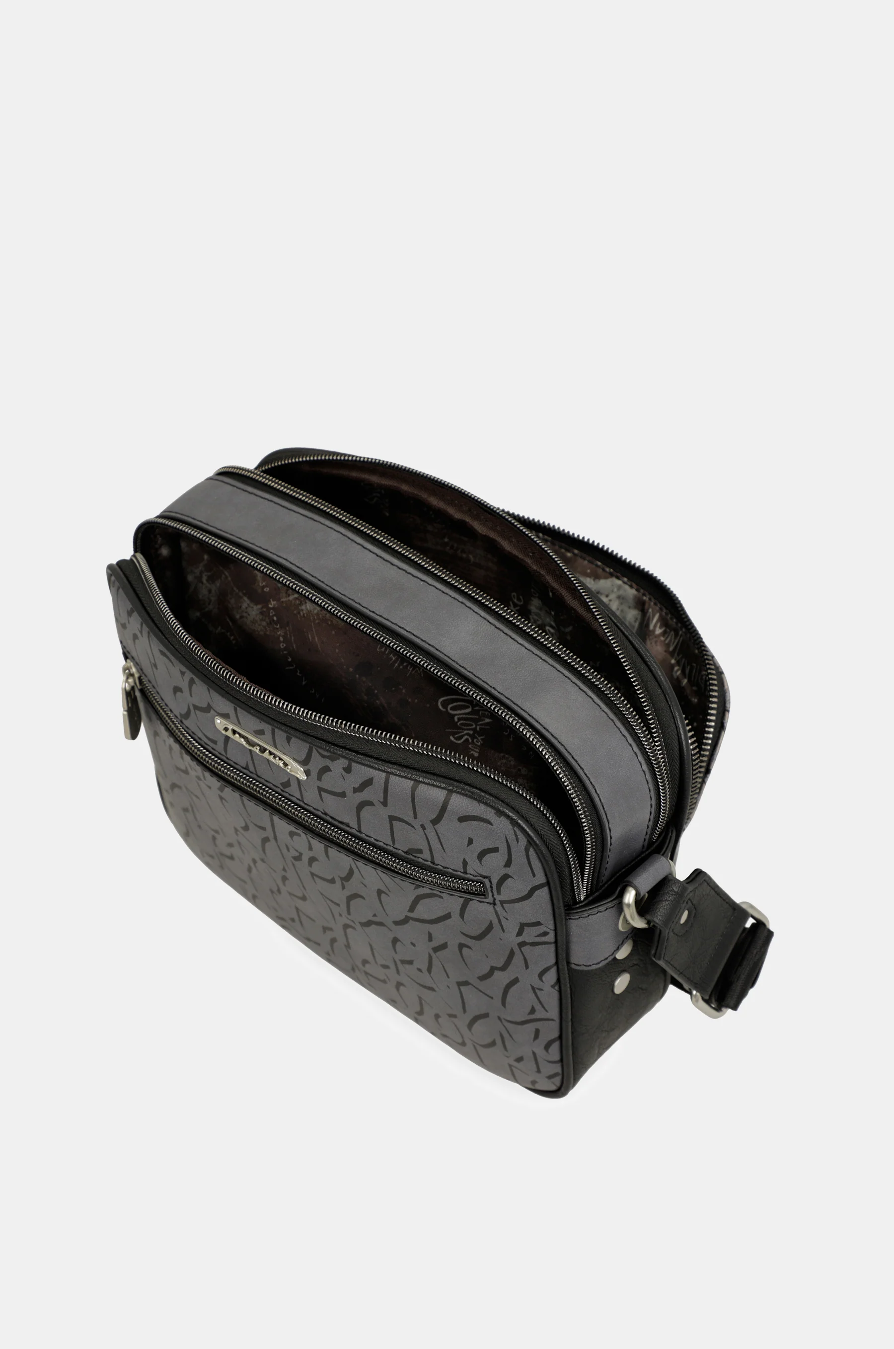Crust medium crossbody bag with pockets - Image 4