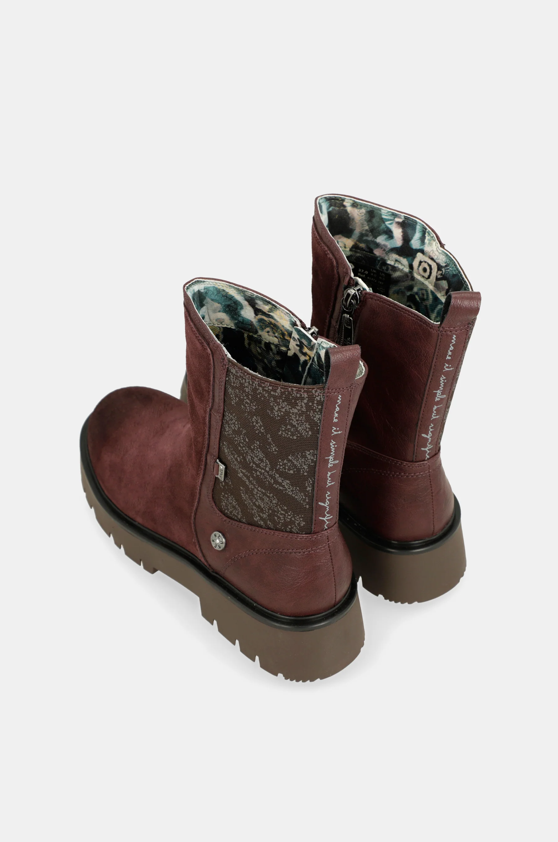 Evolution burgundy boots - Image 3