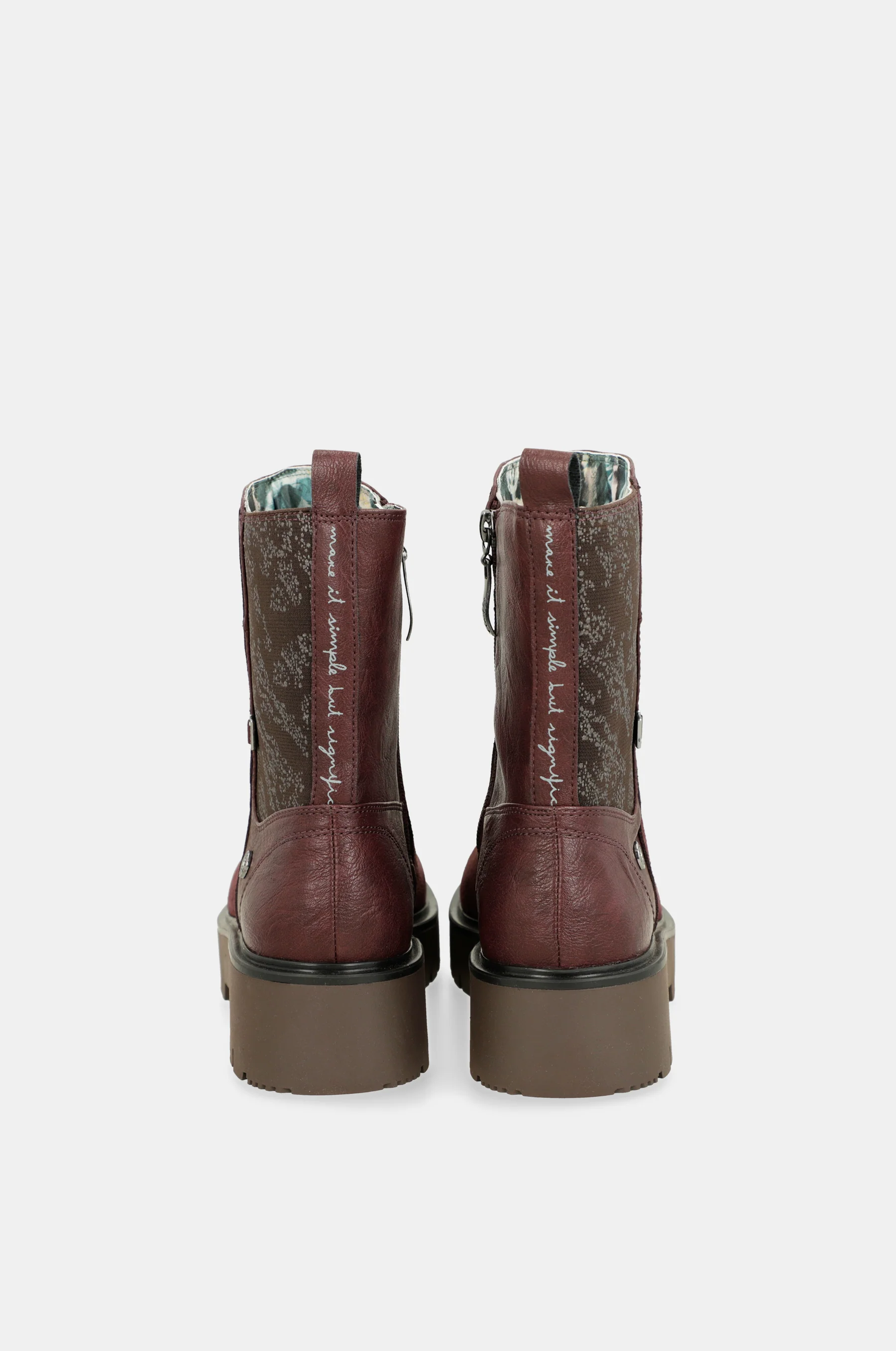 Evolution burgundy boots - Image 6