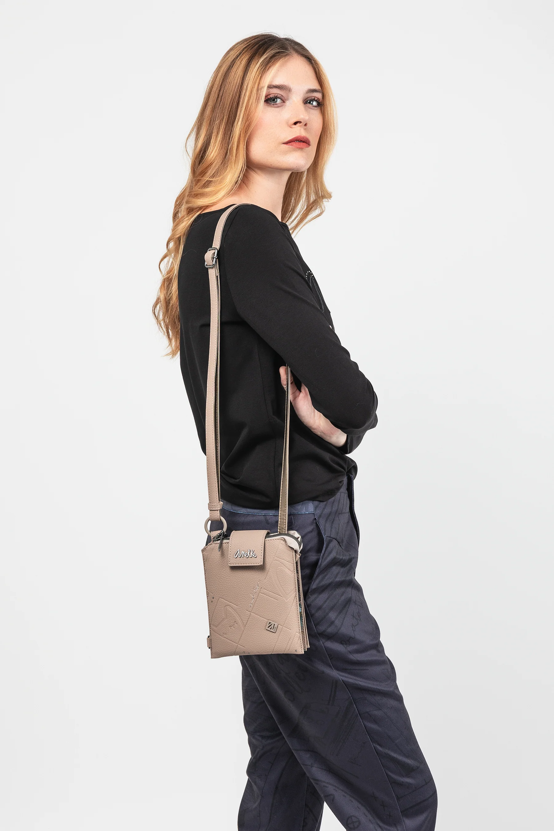 Evolution mini crossbody bag with flap - Image 2