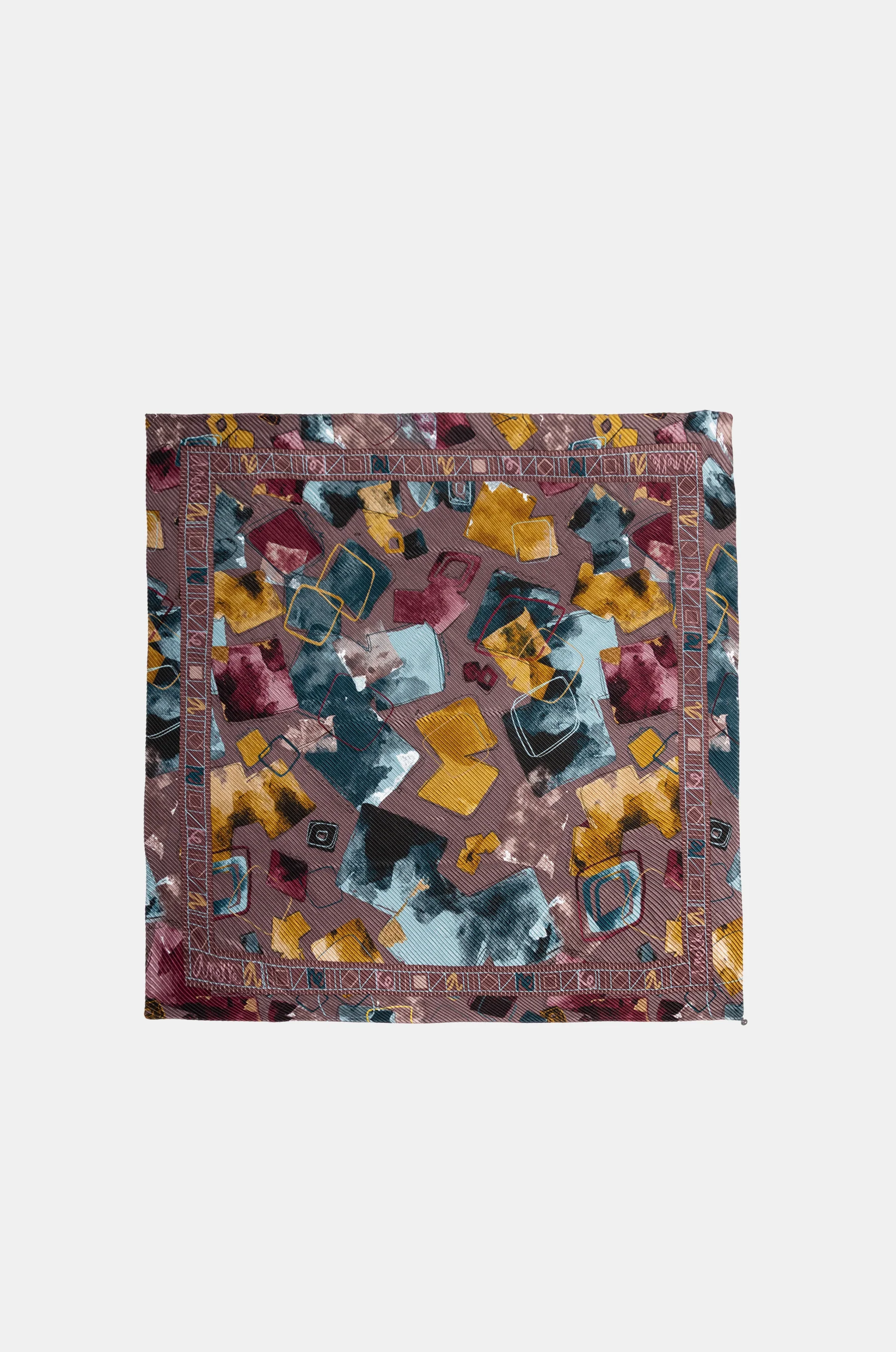 Evolution pleated square scarf - Image 2