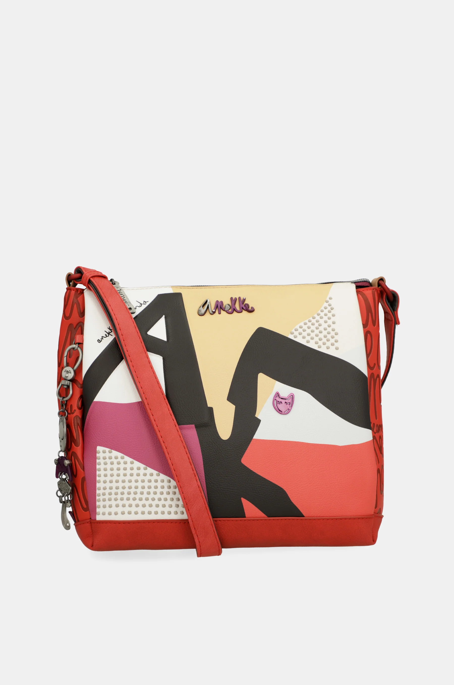 Fashion 3-compartment crossbody bag - Image 8