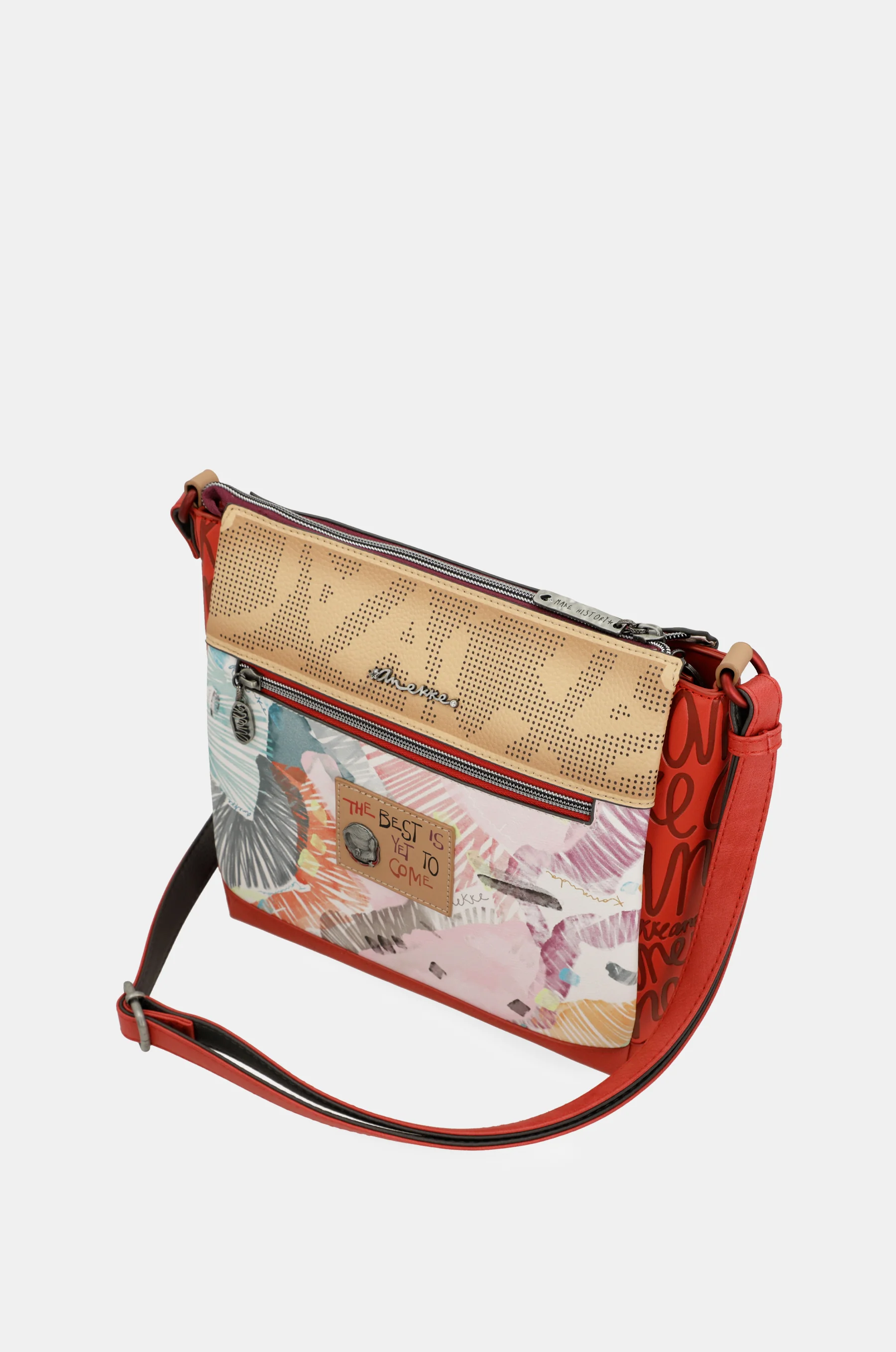 Fashion 3-compartment crossbody bag - Image 9