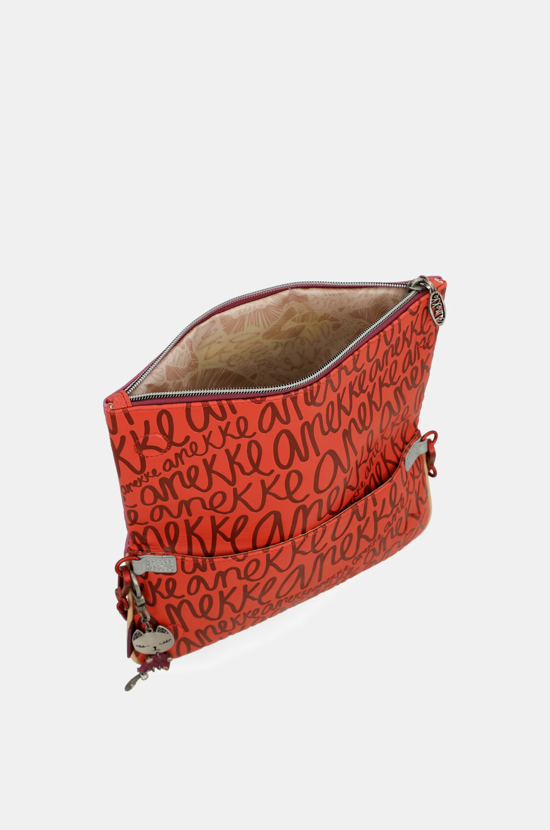 Fashion crossbody bag with metal handle - Image 10