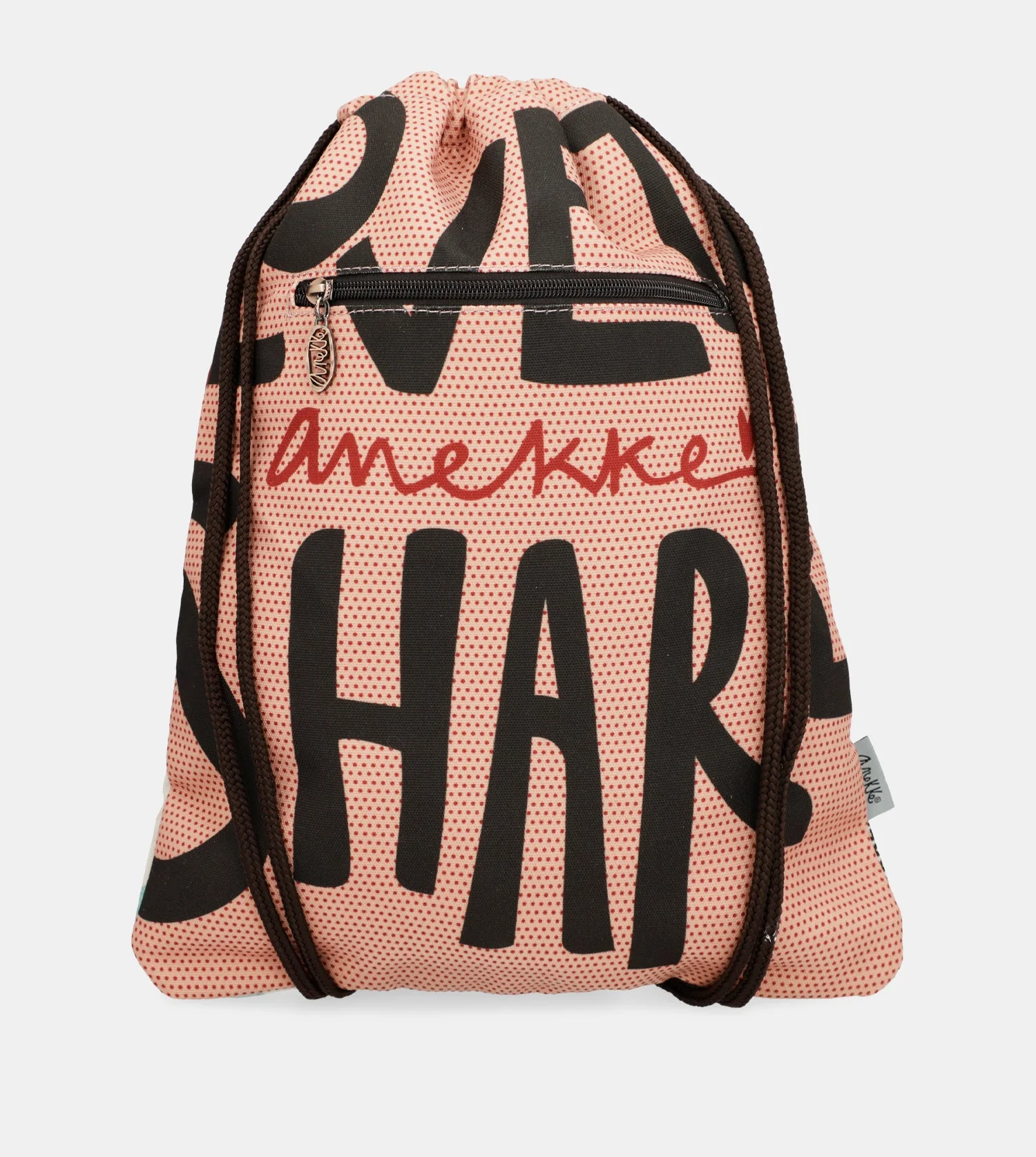 Fashion fabric drawstring backpack - Image 3