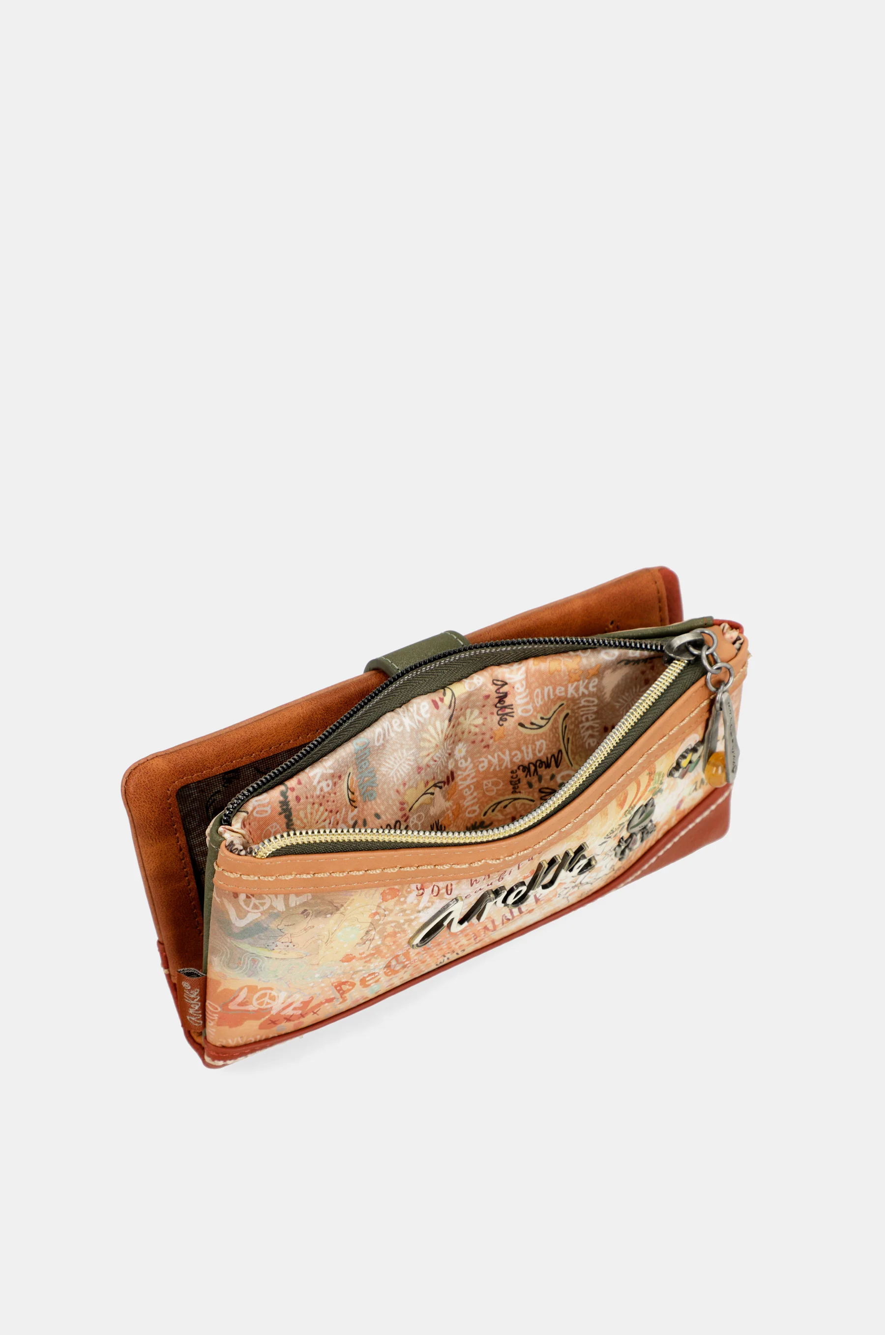 Flowers flexible large RFID wallet - Image 10