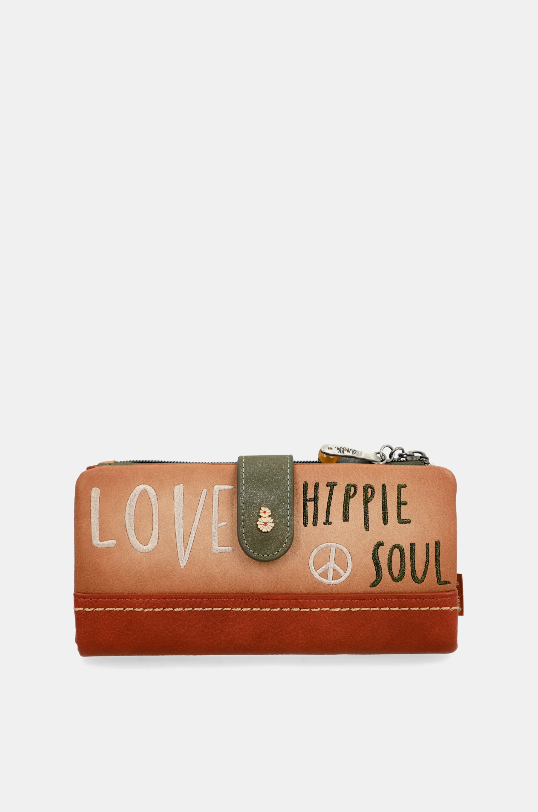 Flowers flexible large RFID wallet - Image 3