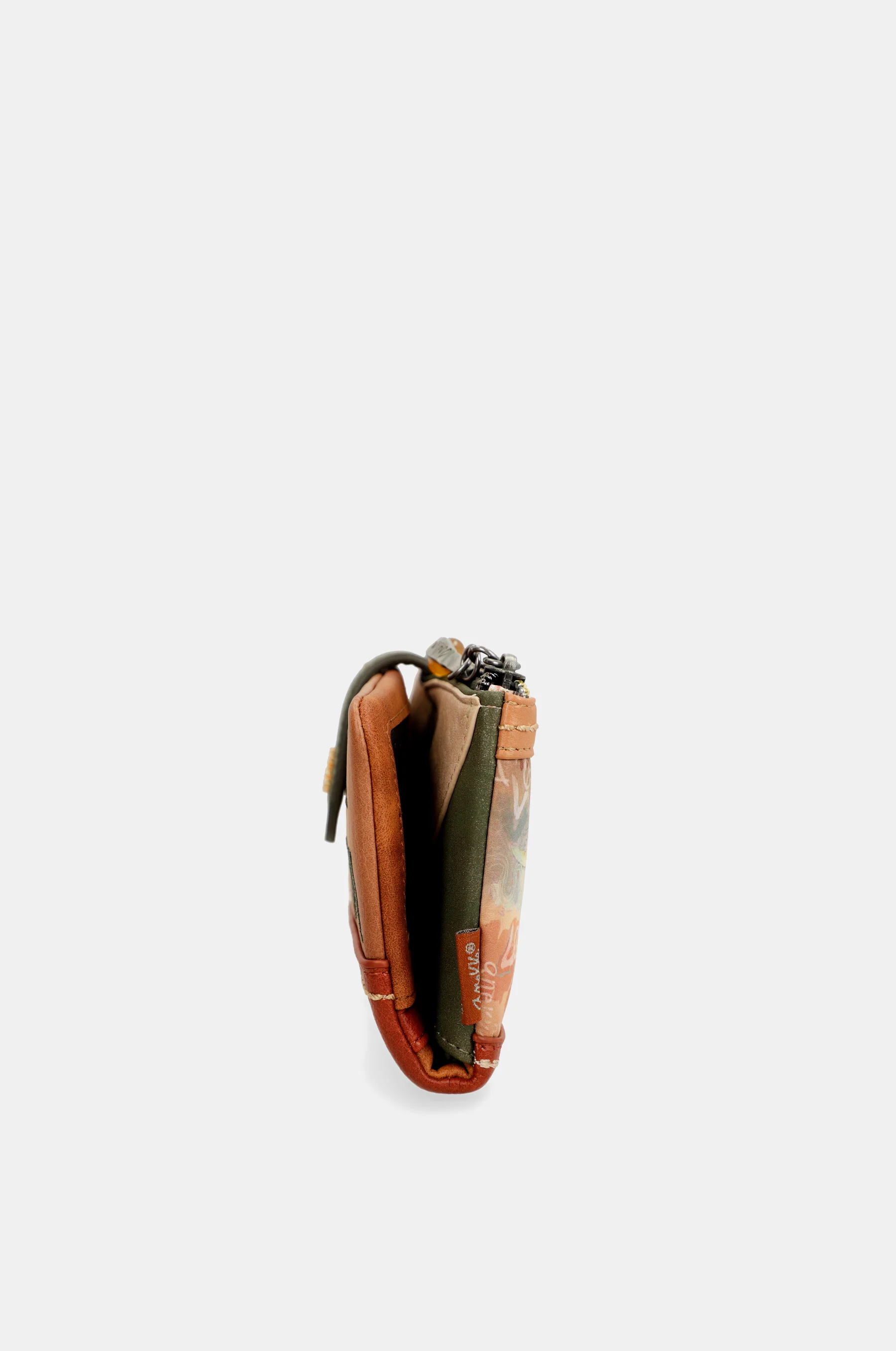 Flowers flexible large RFID wallet - Image 4