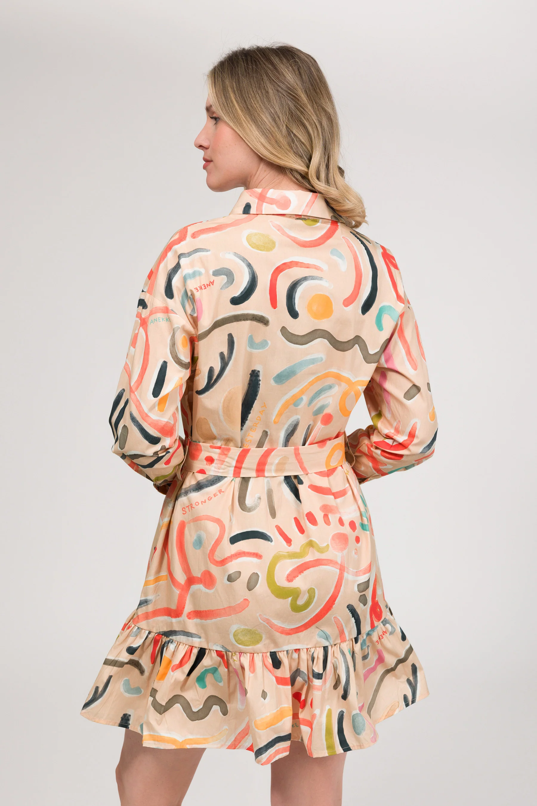 Olympia Printed Dress - Image 3