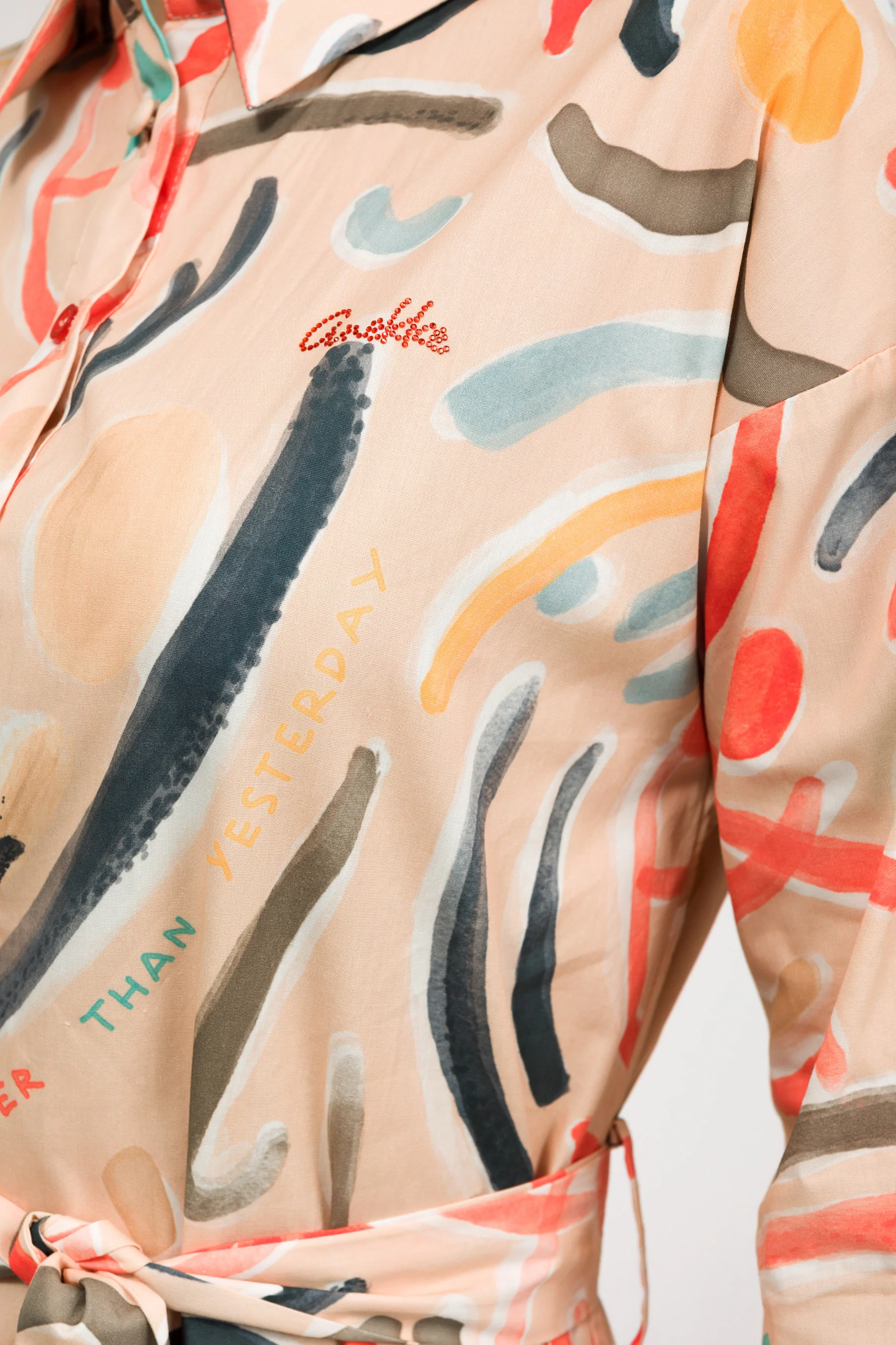 Olympia Printed Dress - Image 4