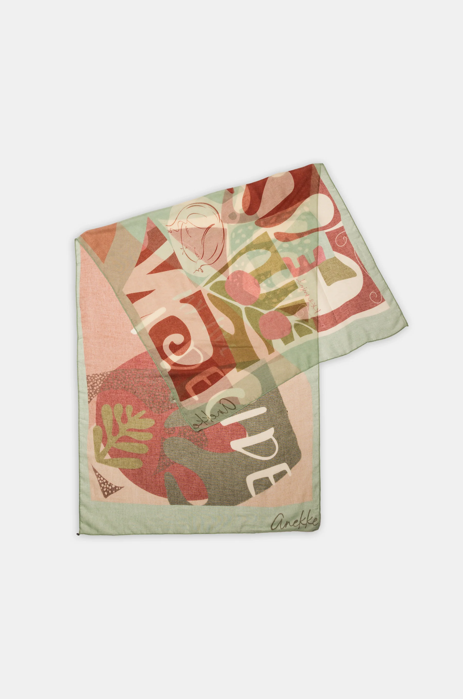 Green scarf Muse - Image 4