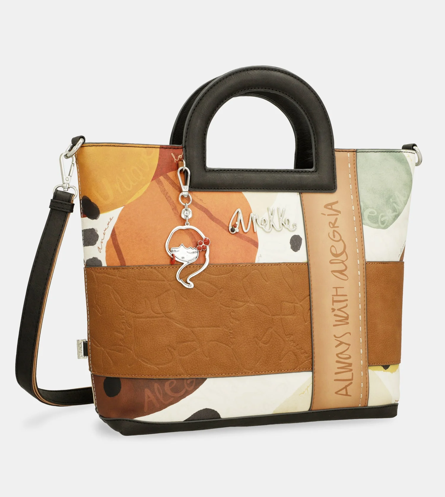 Handbag with crossbody strap Alma - Image 3