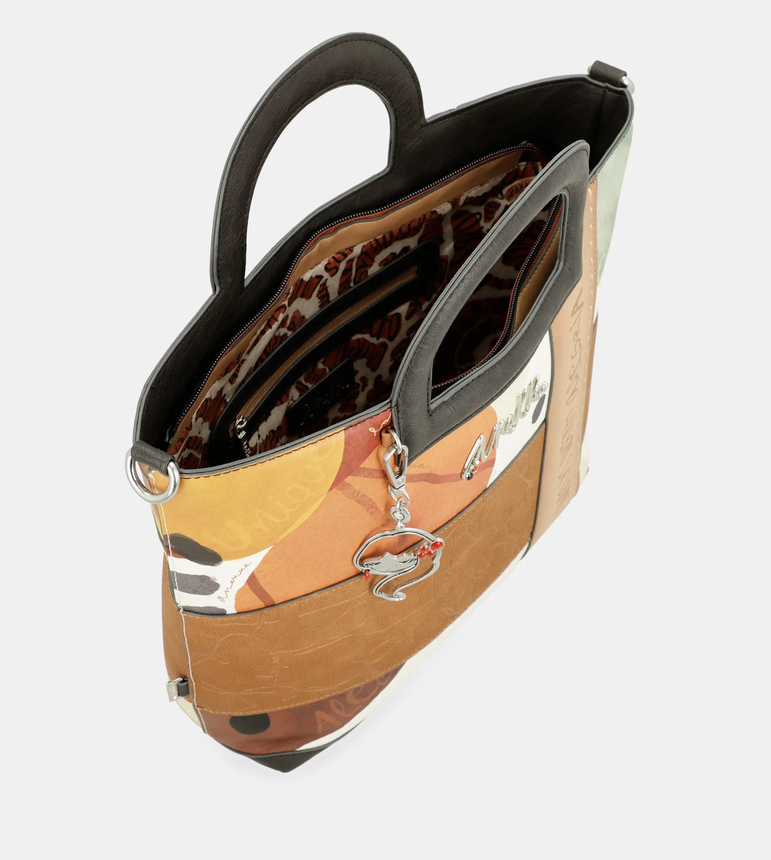 Handbag with crossbody strap Alma - Image 7