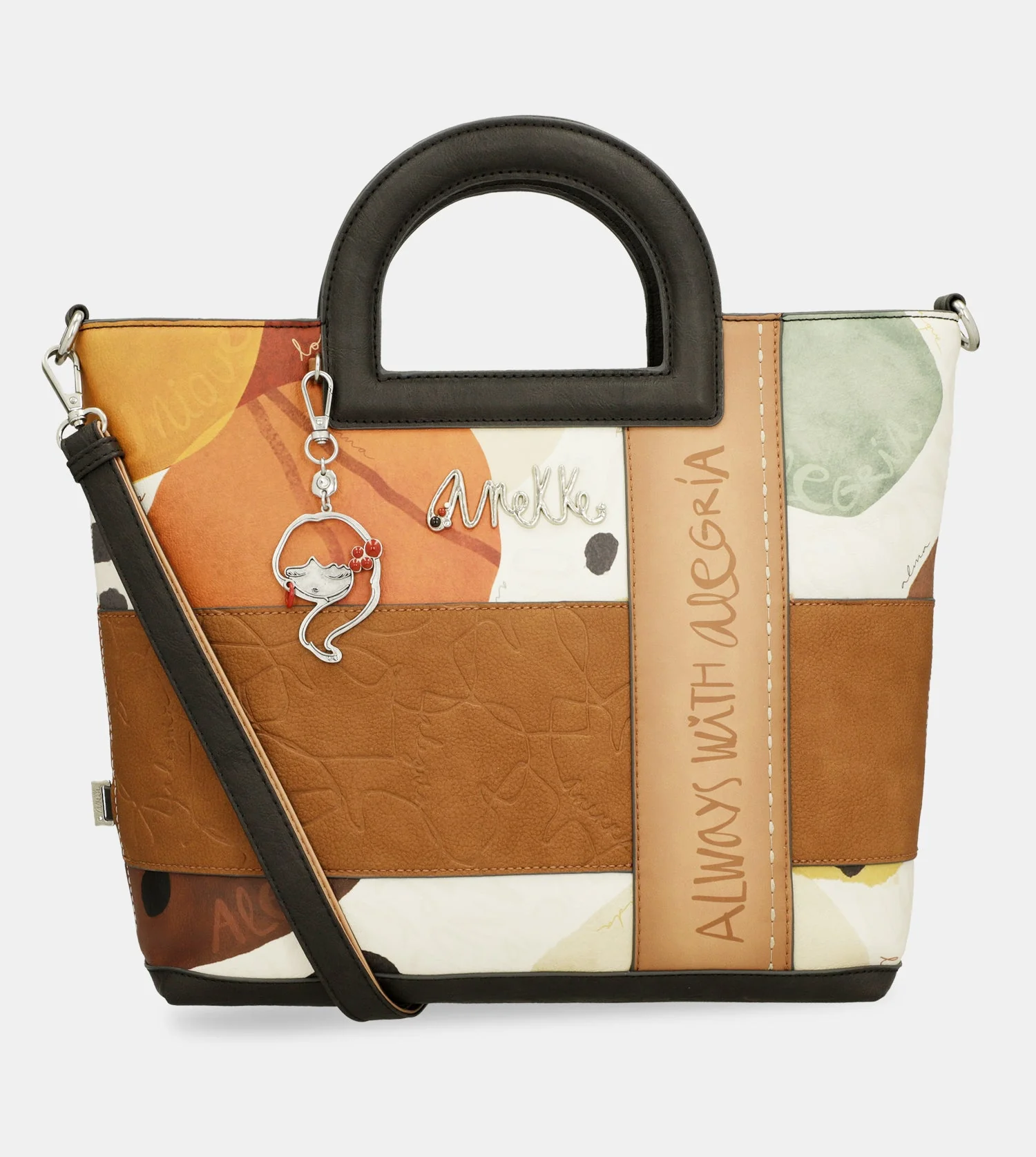 Handbag with crossbody strap Alma - Image 8