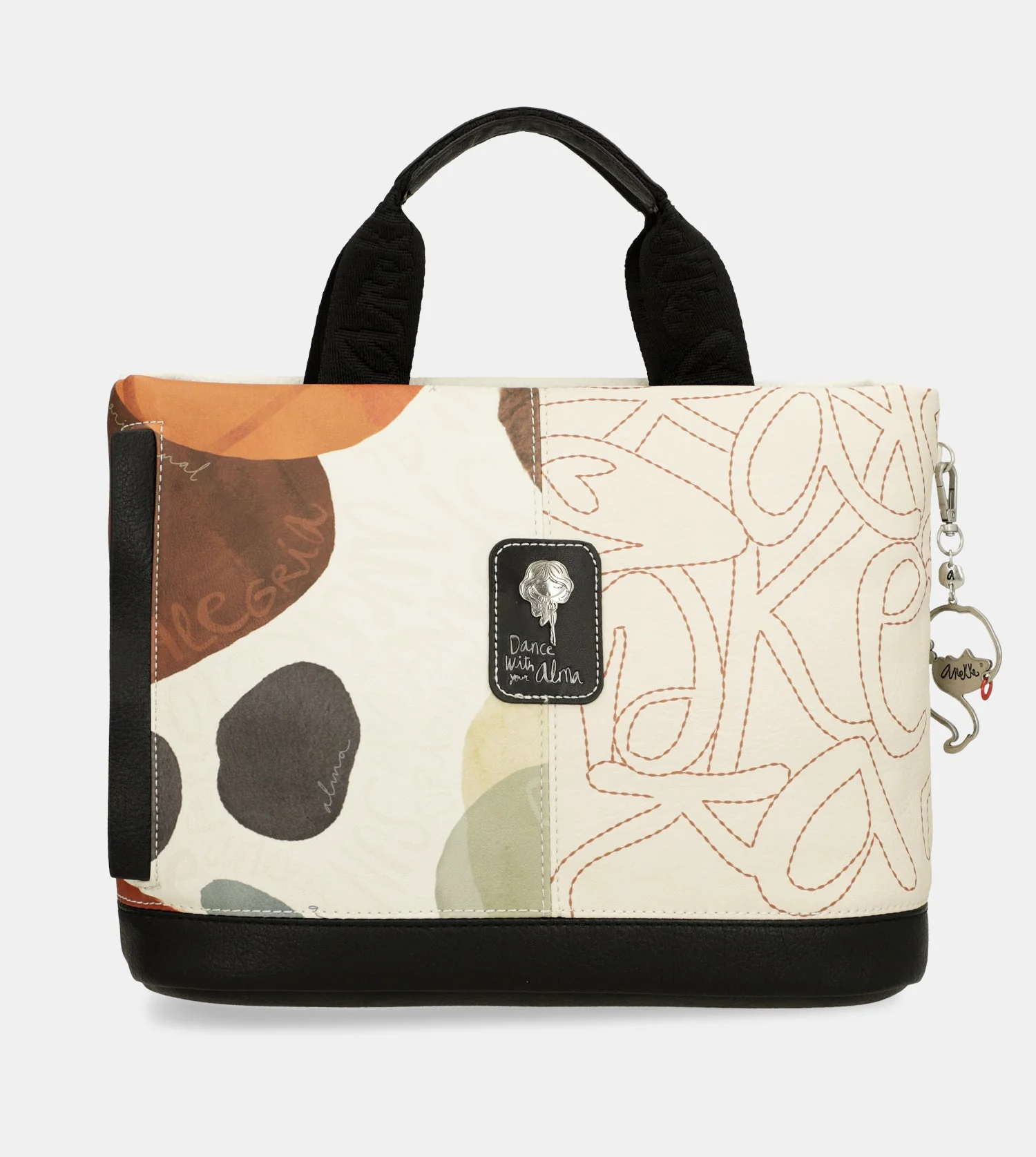 Handbag with crossbody strap Alma - Image 4