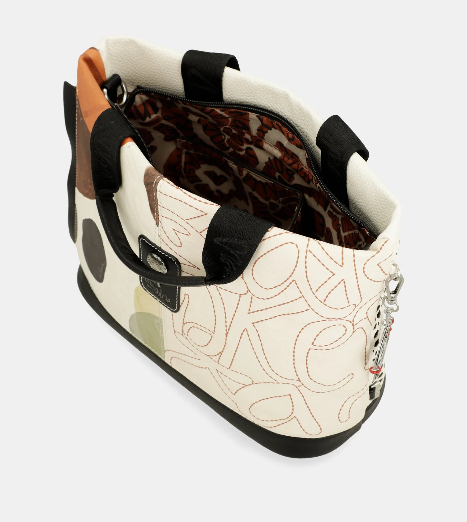 Handbag with crossbody strap Alma - Image 9