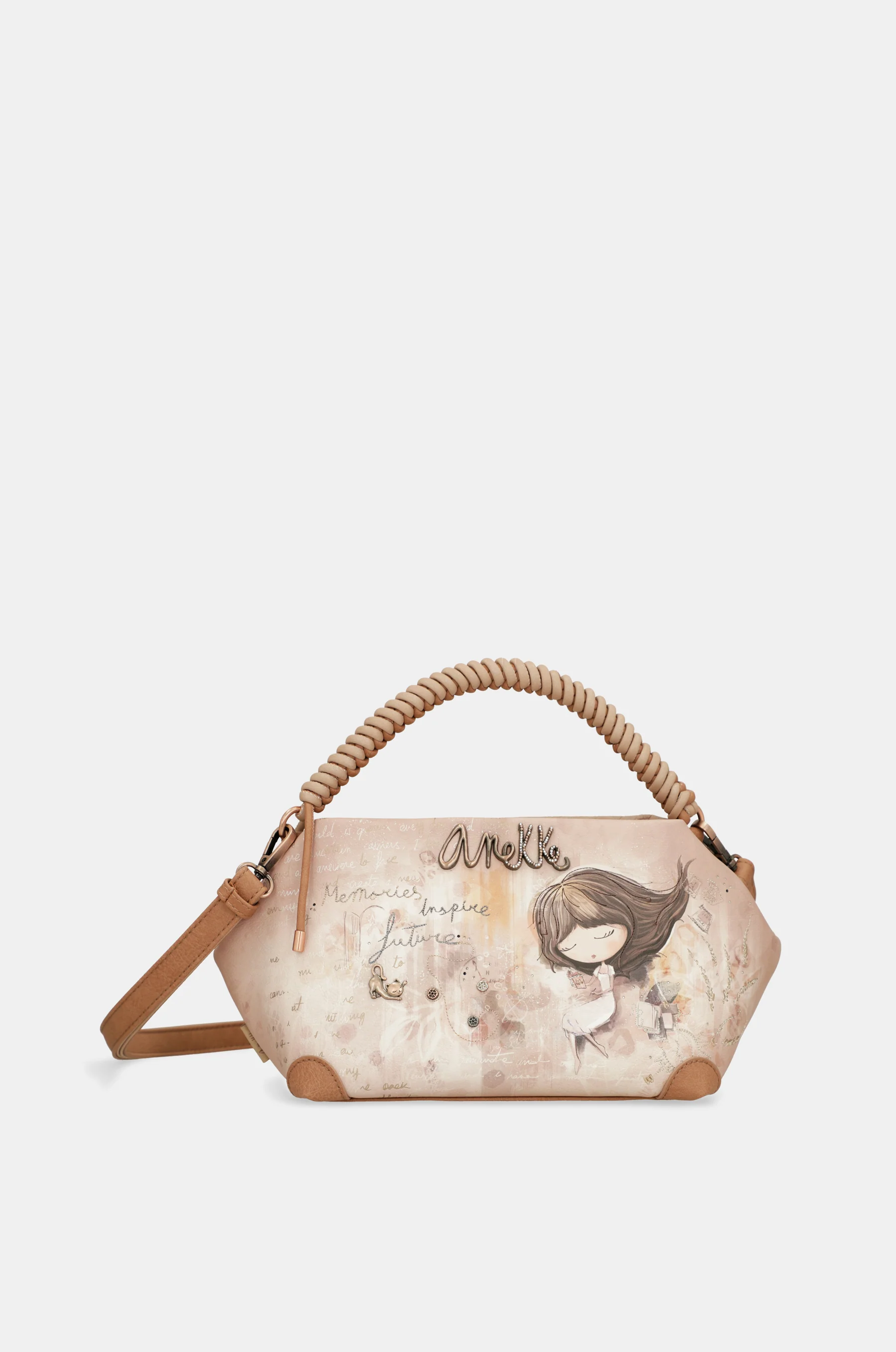 Handbag with crossbody strap Memories