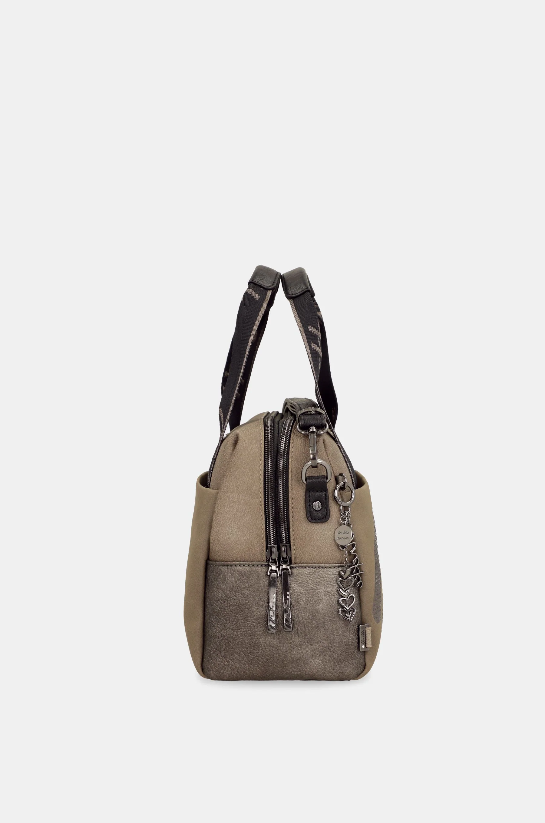 Short-handle bag Taupe - Image 5