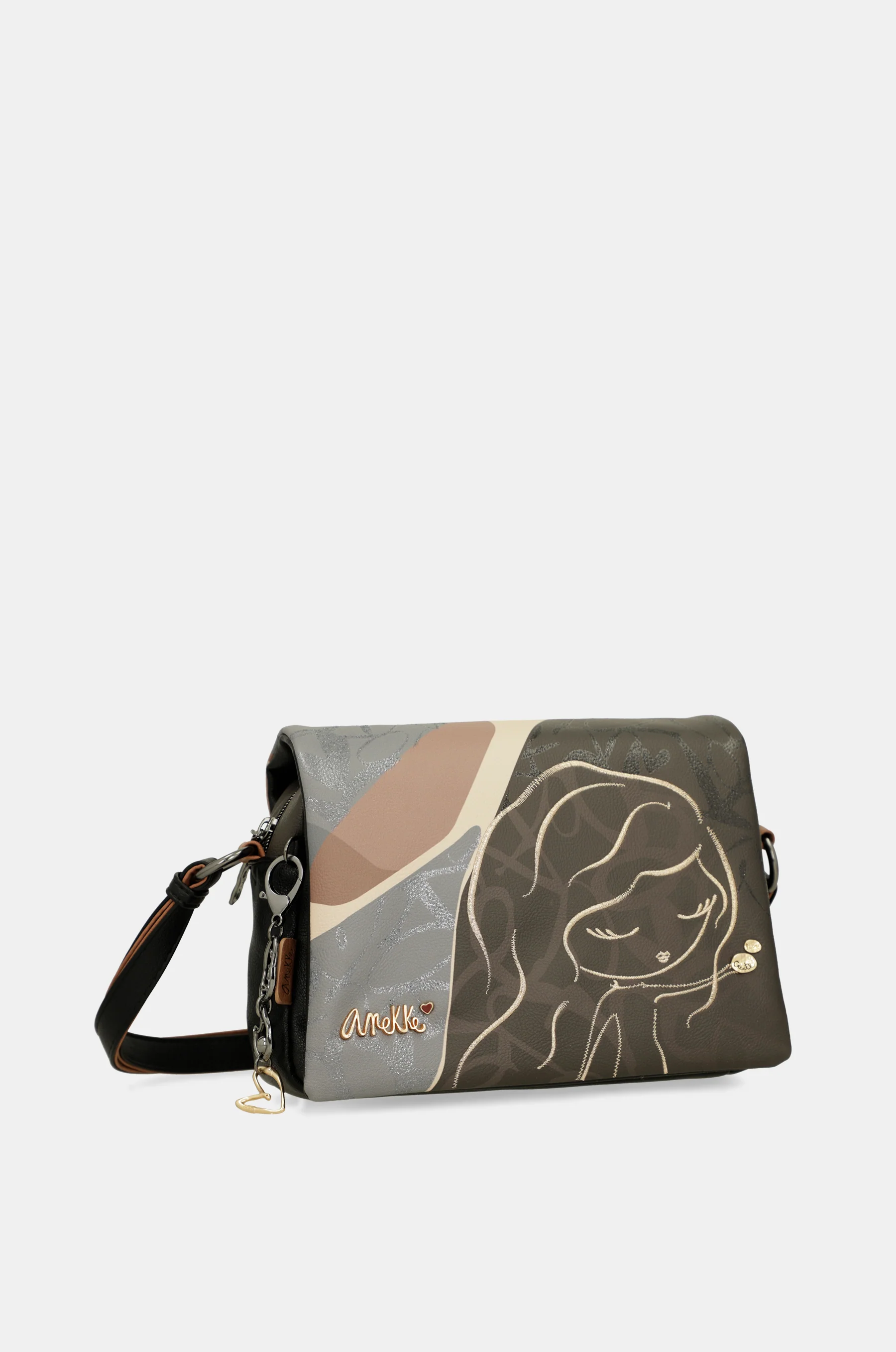 Heartbeat crossbody bag with flap - Image 8