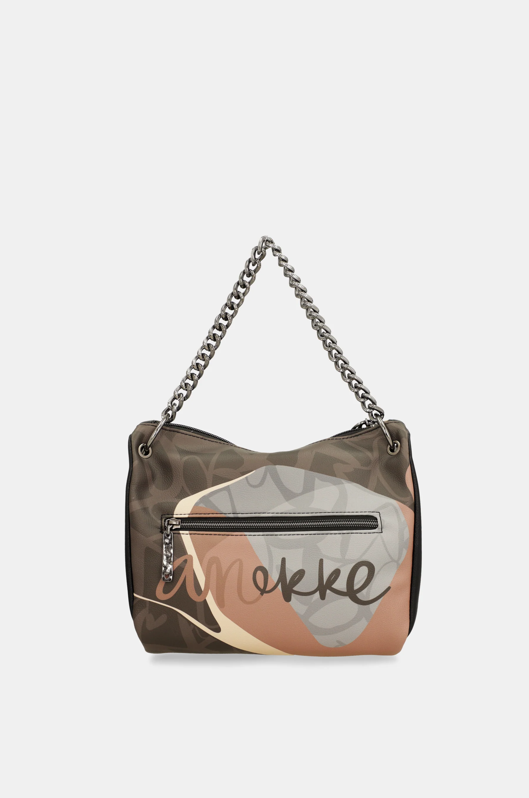 Heartbeat crossbody bag with metal handle - Image 2