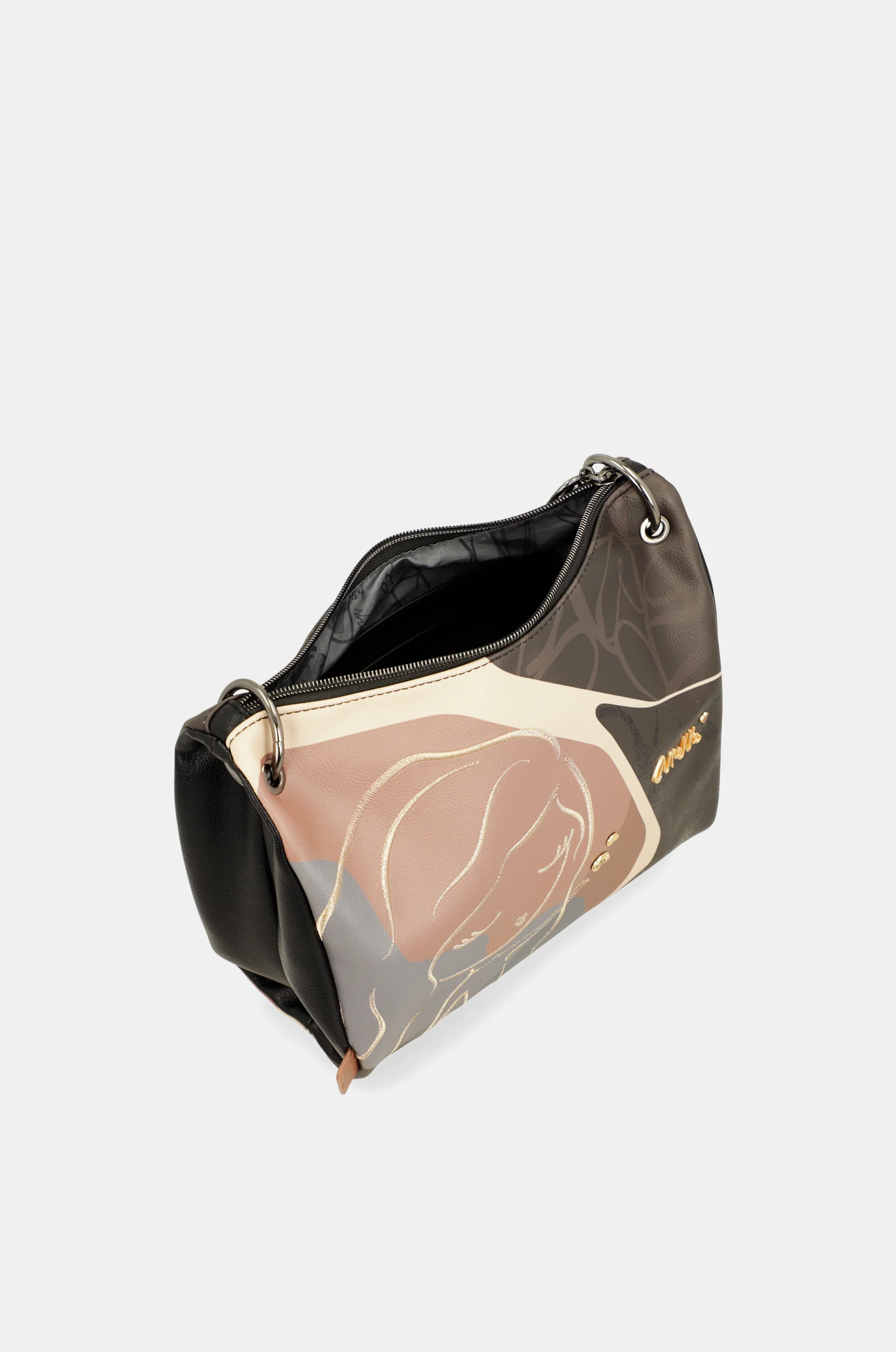 Heartbeat crossbody bag with metal handle - Image 5