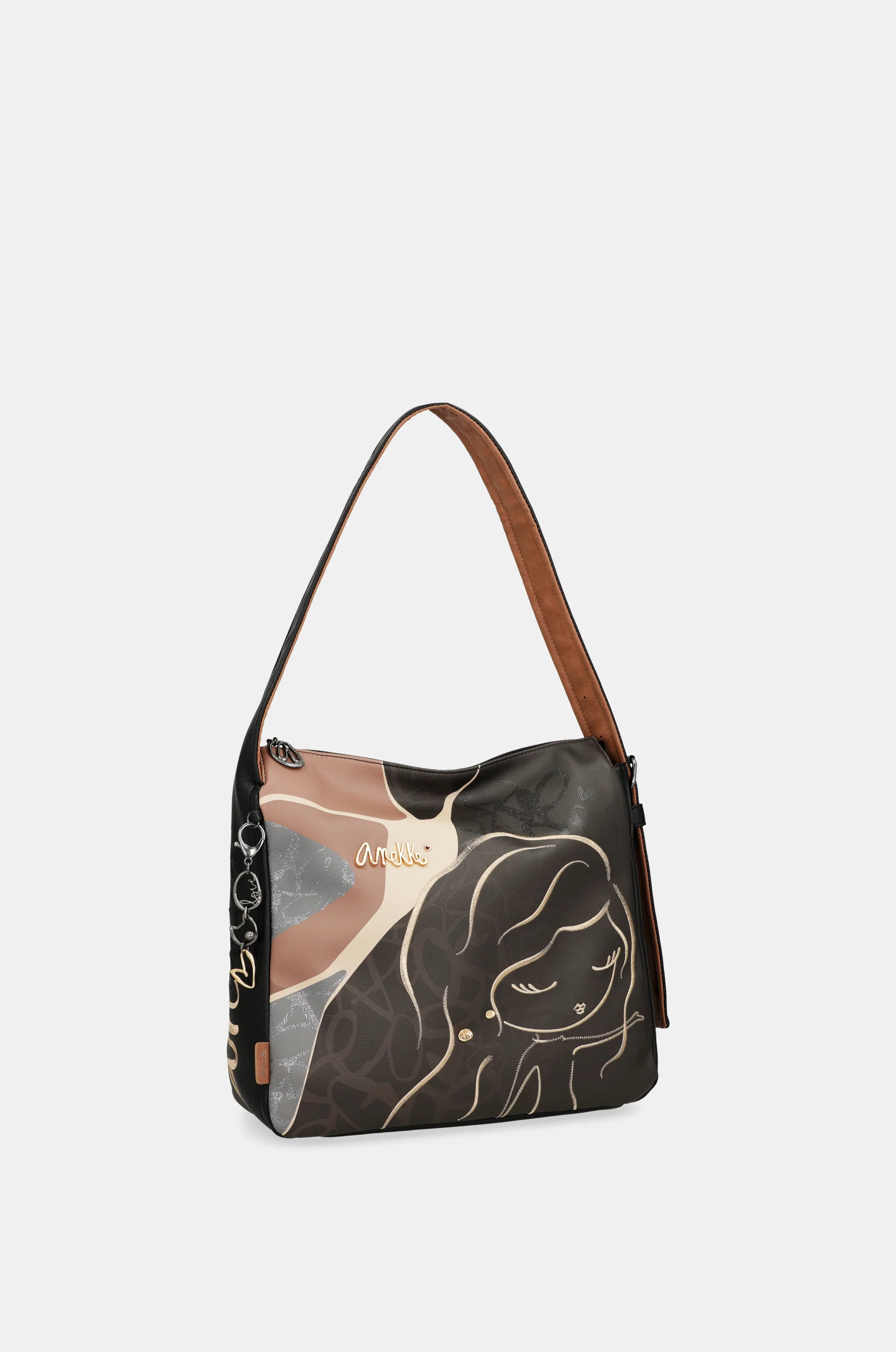 Heartbeat short handle shoulder bag - Image 7