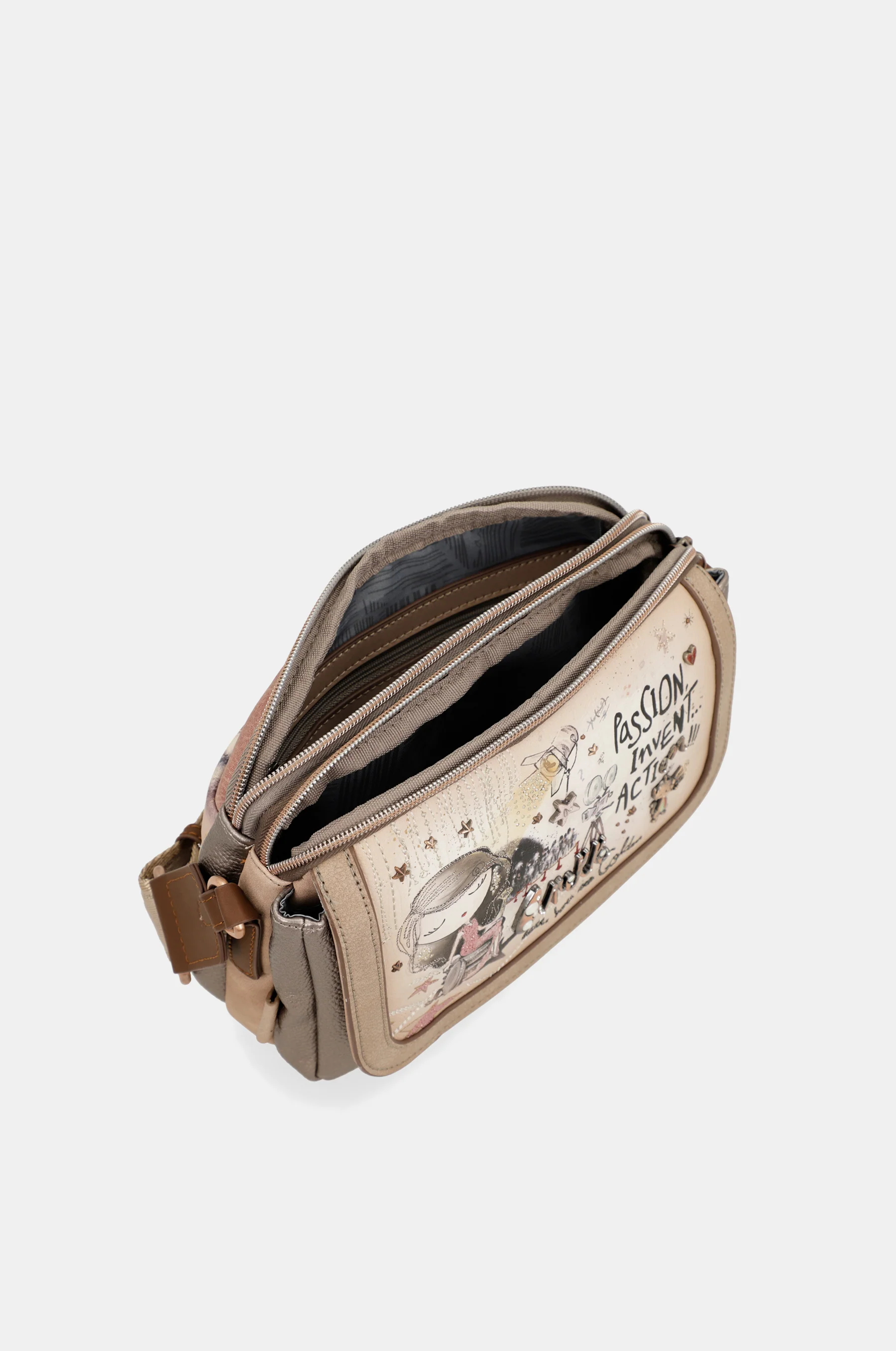 Hollywood crossbody bag with flap - Image 11