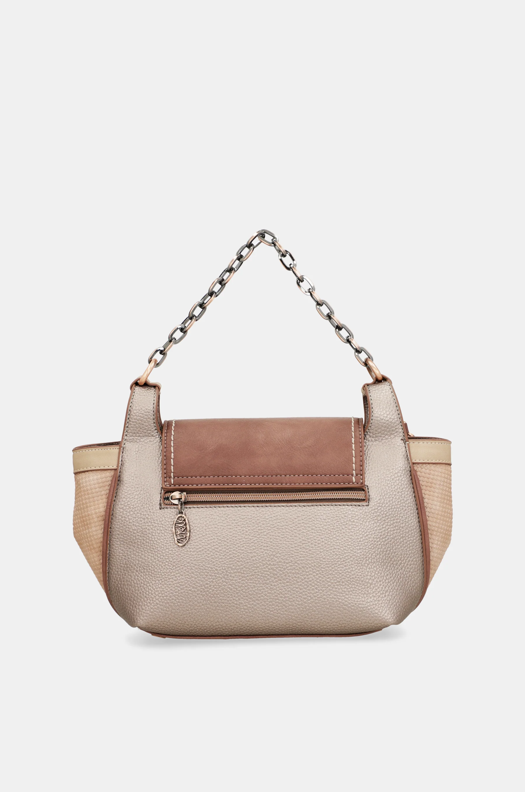 Hollywood crossbody bag with metal handle - Image 4