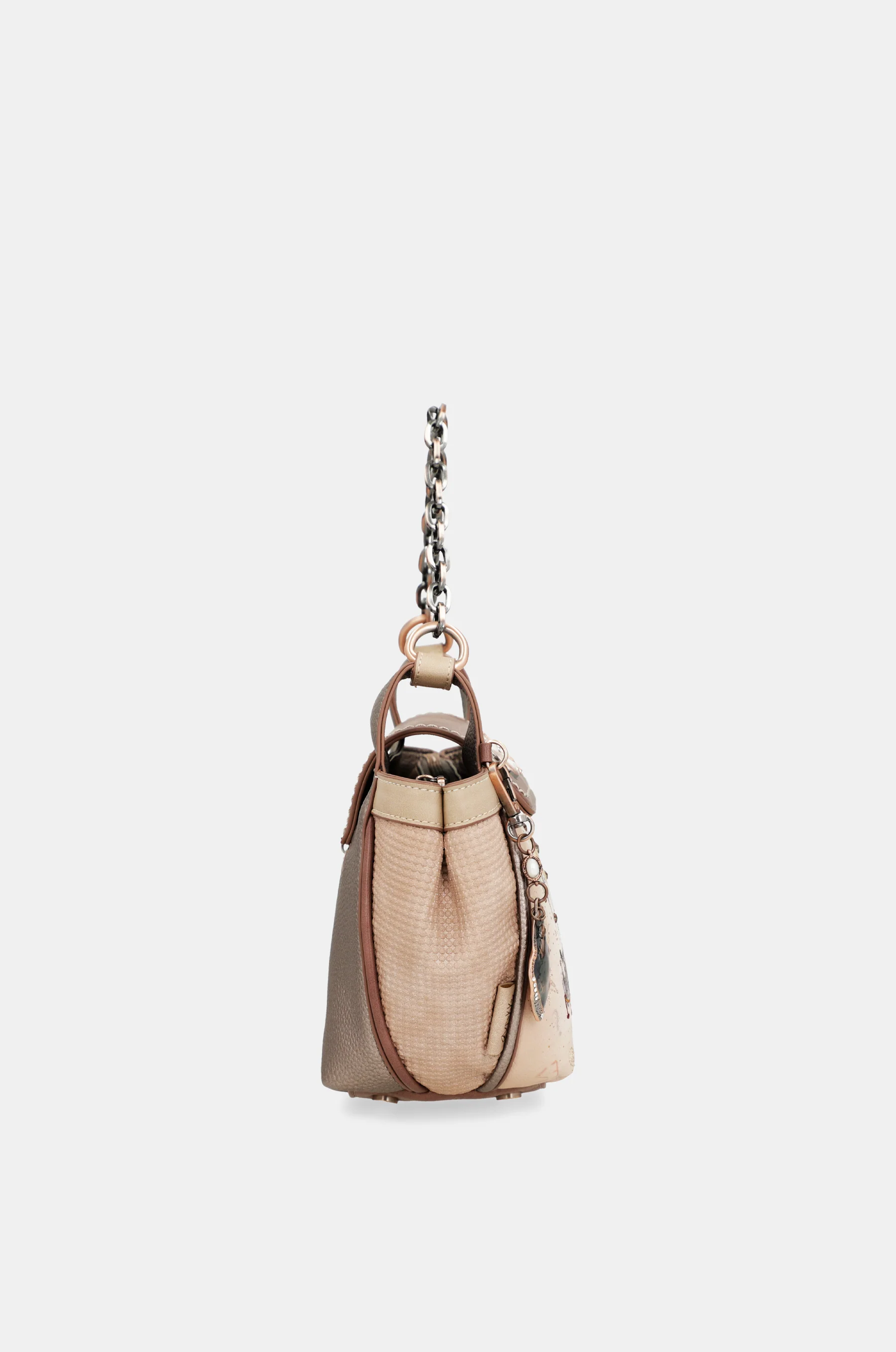 Hollywood crossbody bag with metal handle - Image 5
