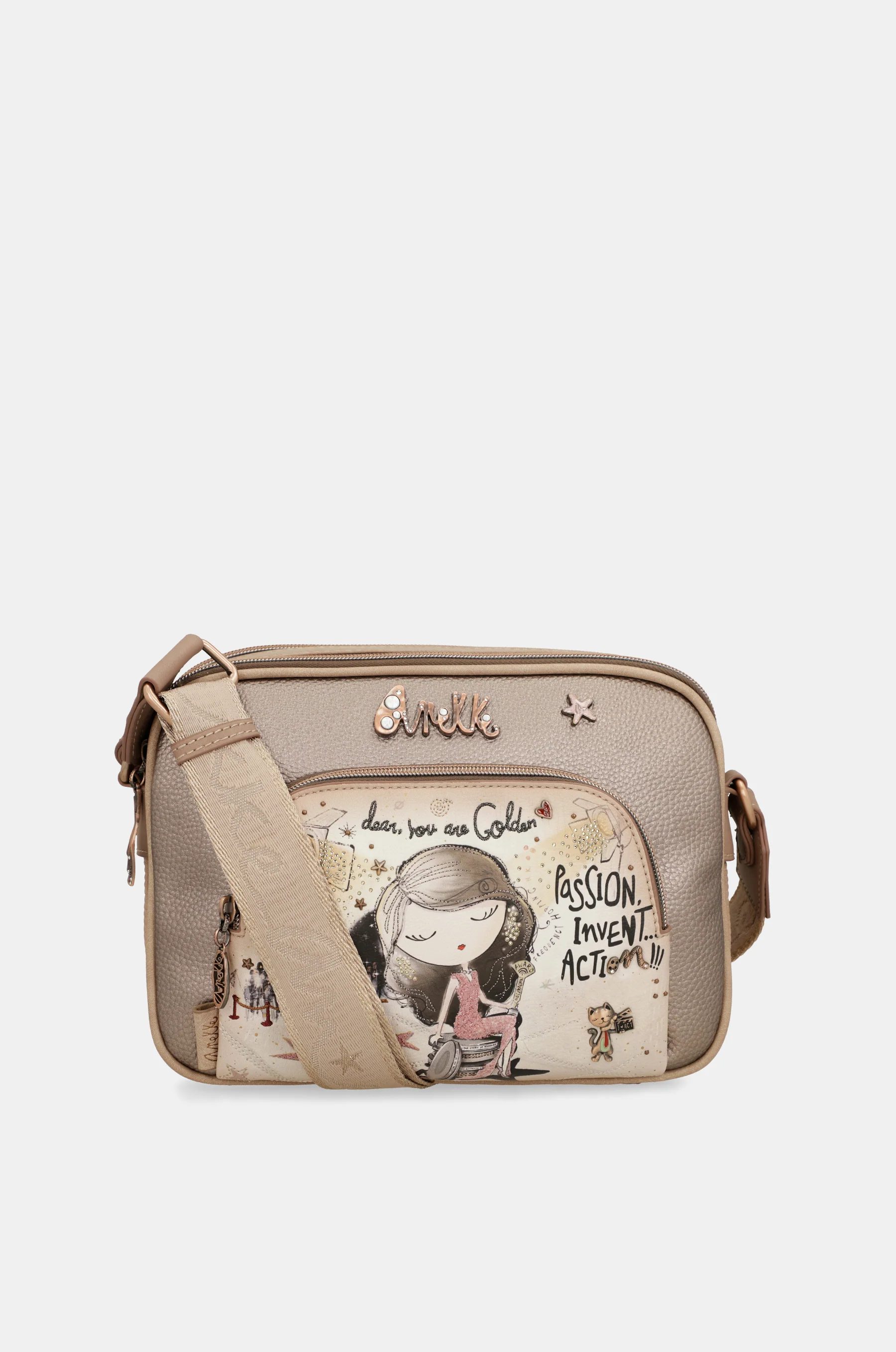 Hollywood double compartment crossbody bag - Image 7