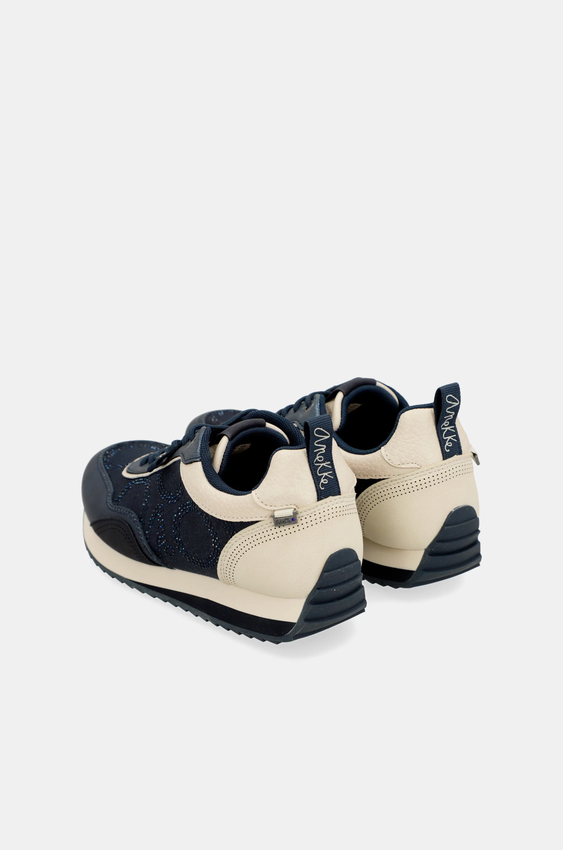 Hollywood navy blue sneakers - Image 4