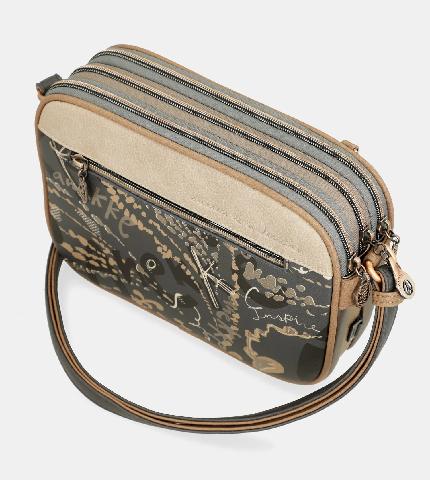 Intentions 3-compartment crossbody bag - Image 9