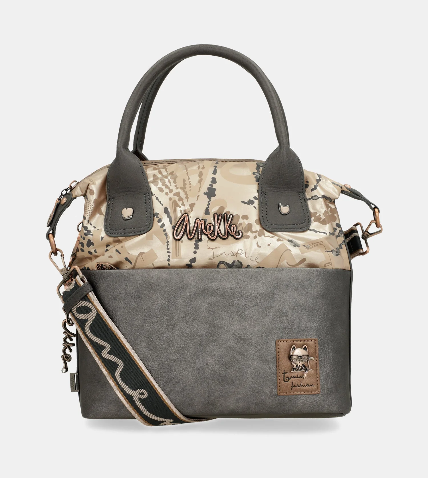 Intentions handle bag with shoulder strap - Image 7