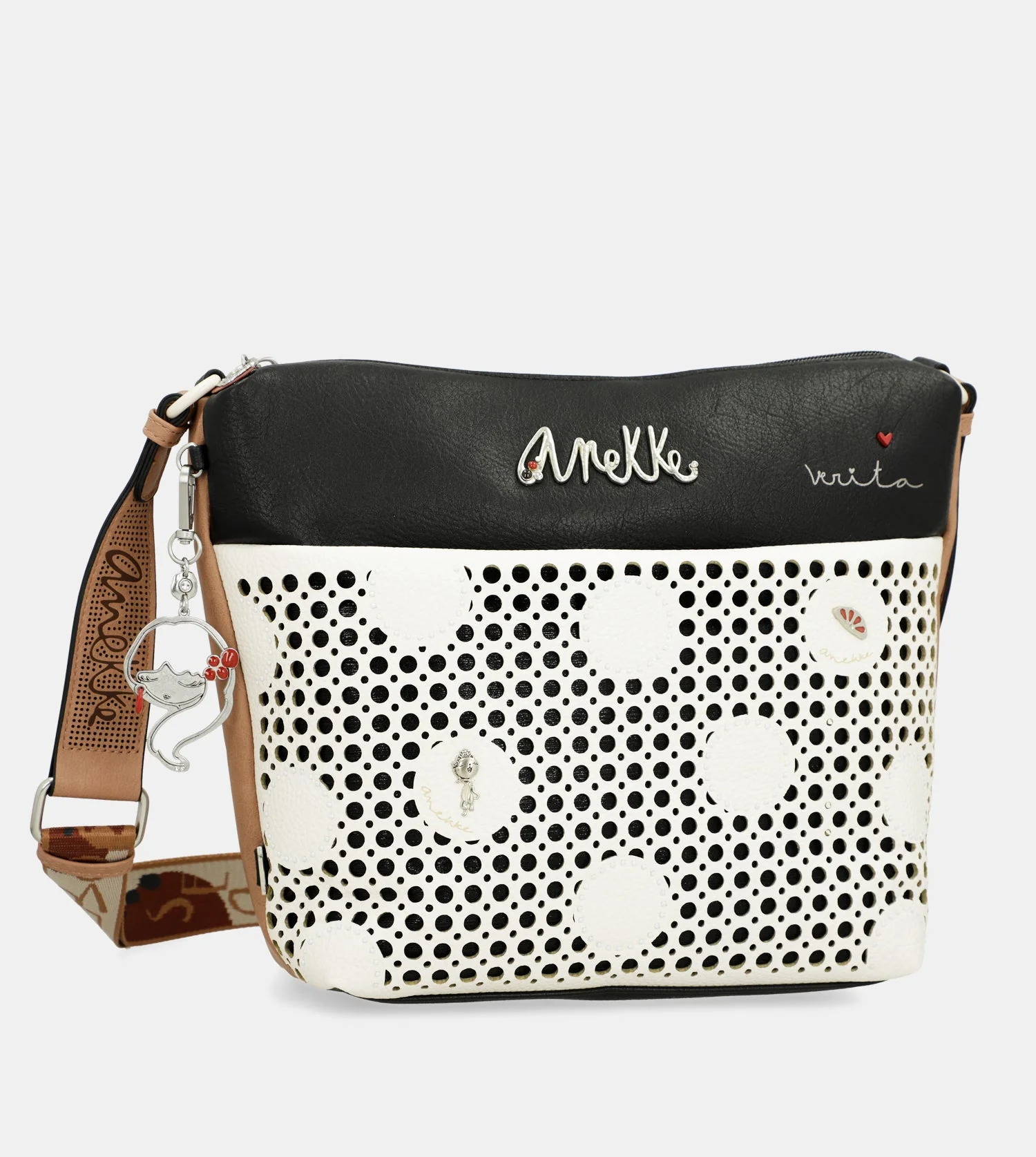 Large crossbody bag with front pocket Alma - Image 3