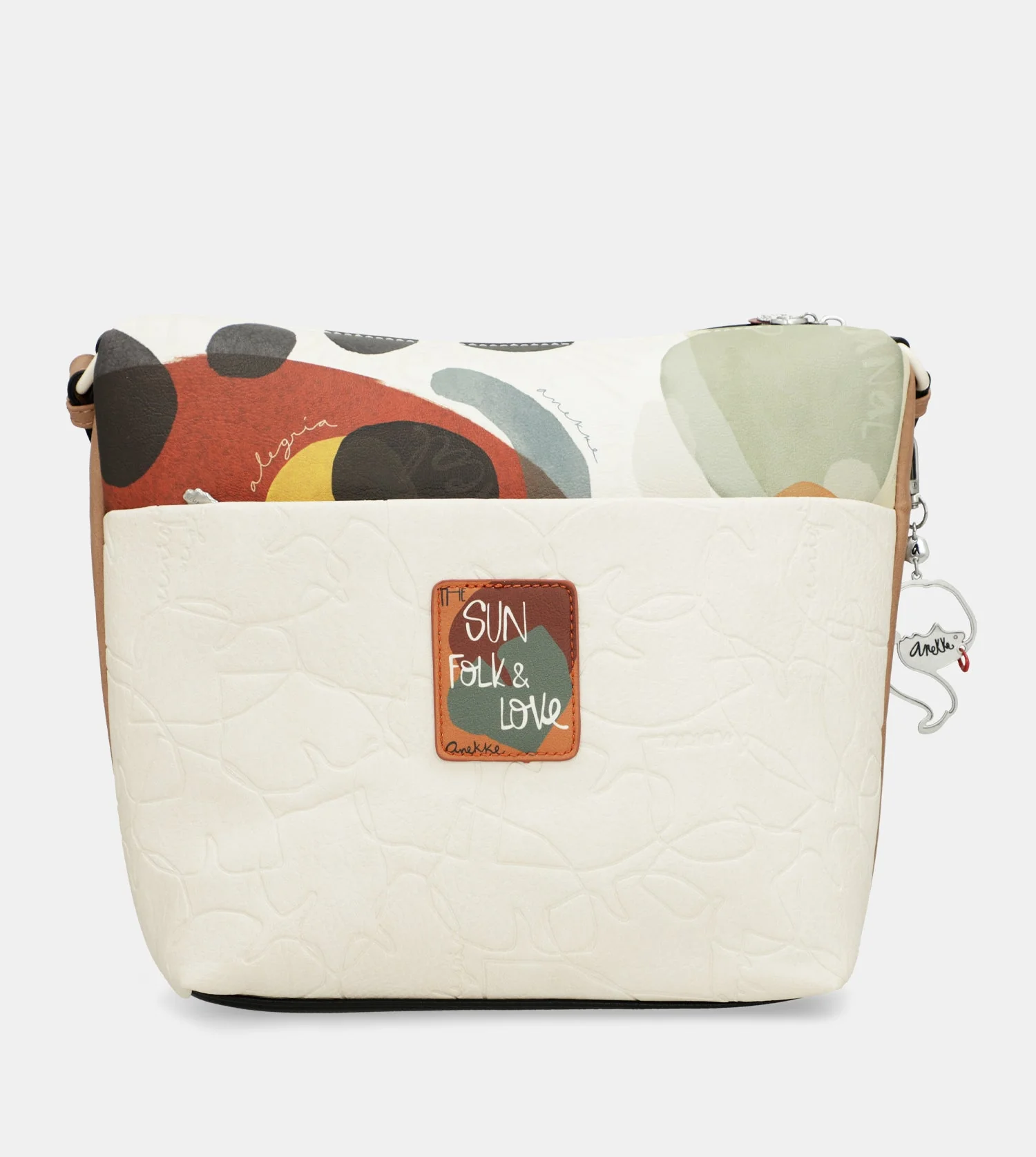 Large crossbody bag with front pocket Alma - Image 4