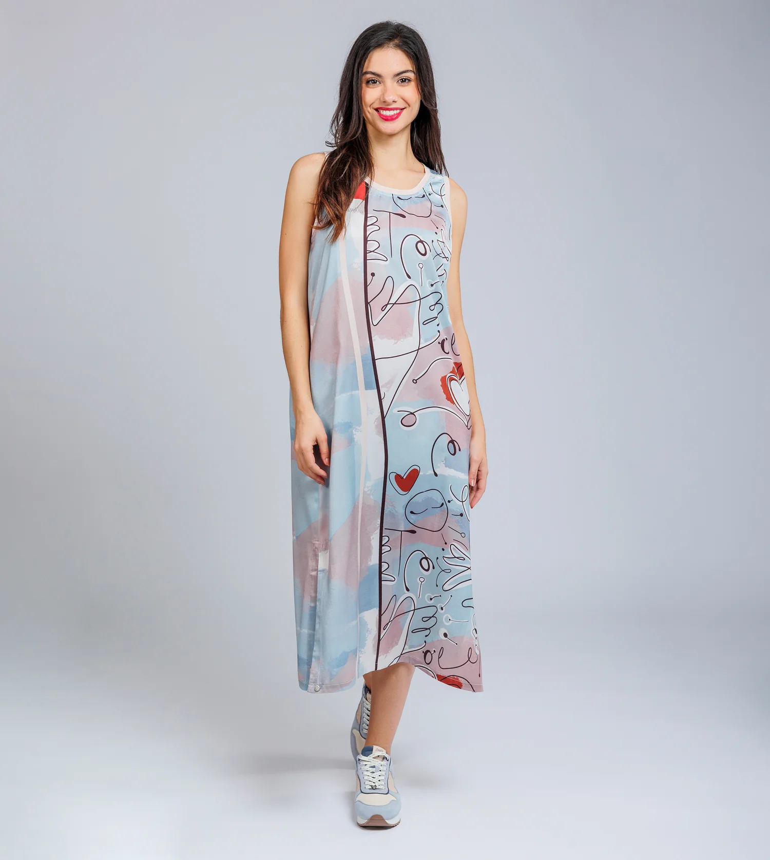 Long sleeveless dress Alma - Image 5