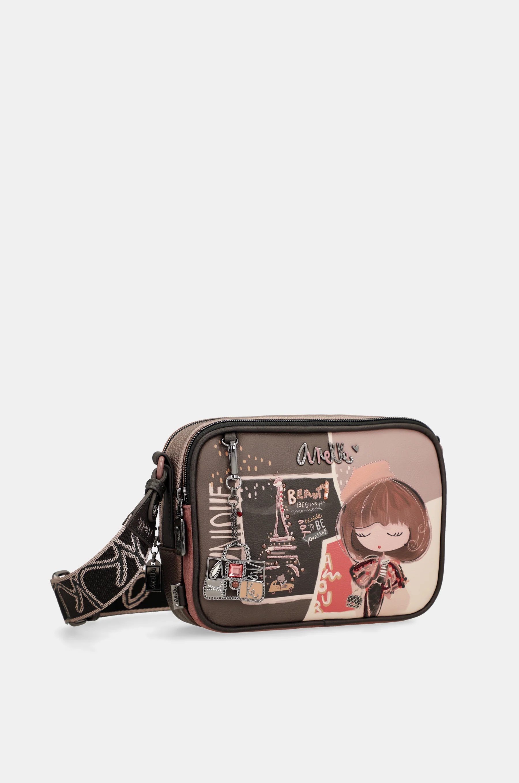 Mademoiselle 2-compartment crossbody bag - Image 10