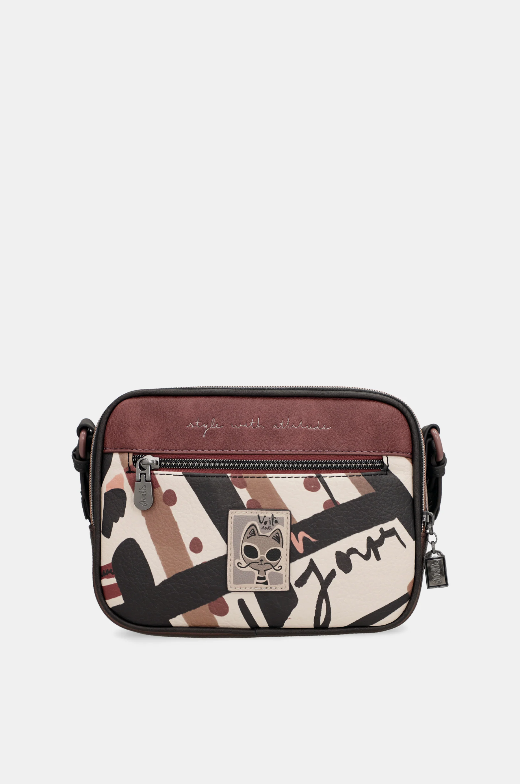 Mademoiselle 2-compartment crossbody bag - Image 3