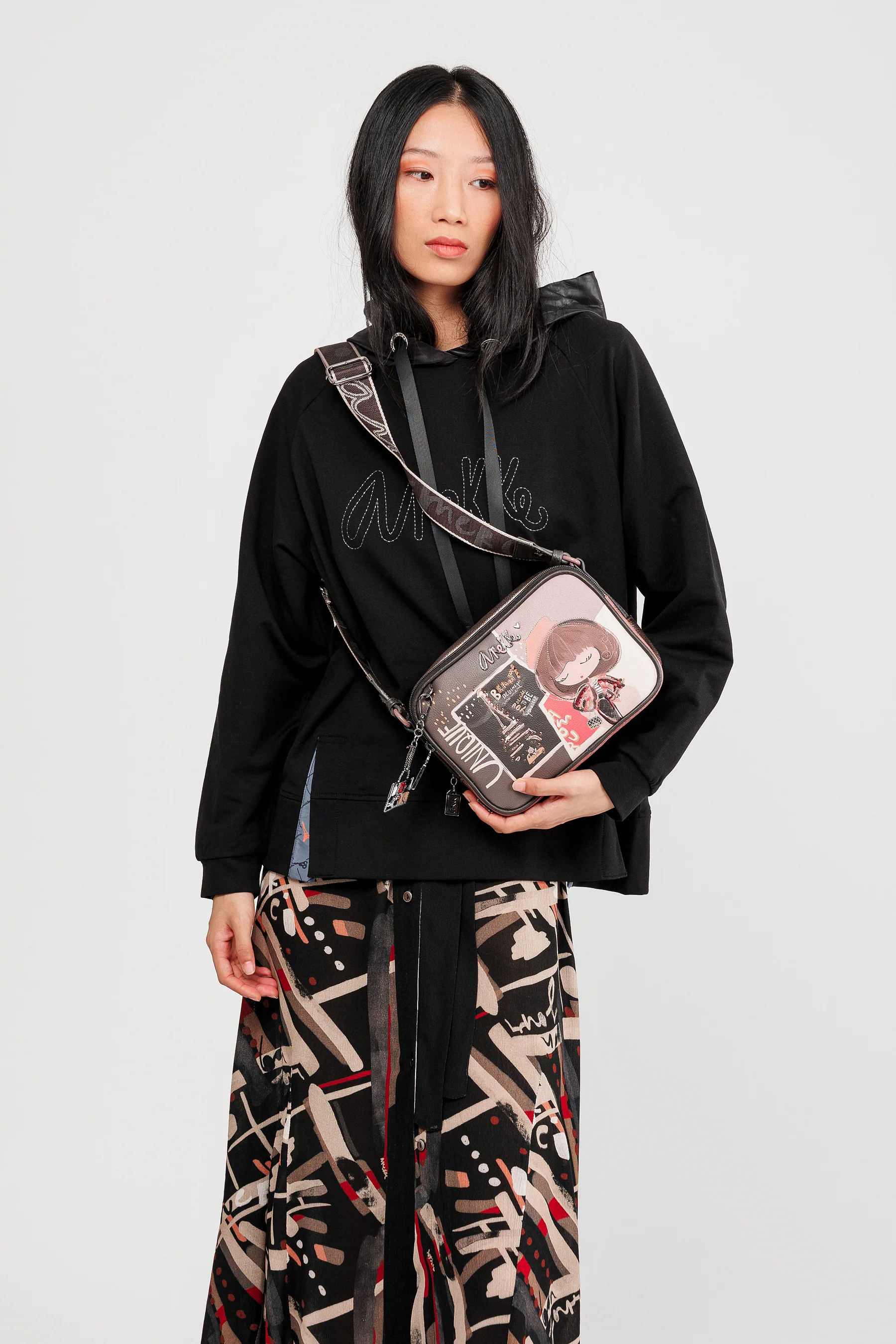 Mademoiselle 2-compartment crossbody bag - Image 4