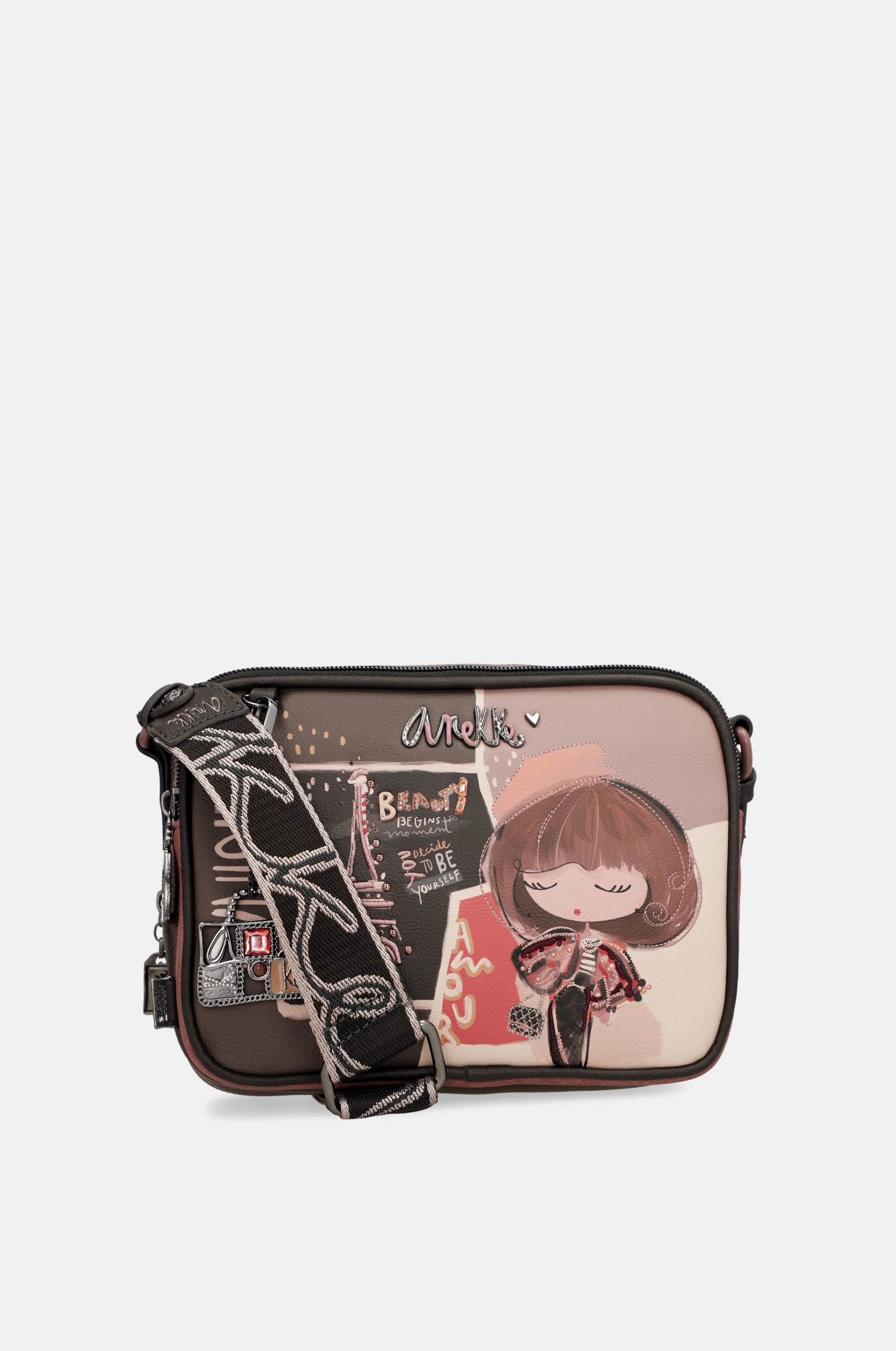 Mademoiselle 2-compartment crossbody bag - Image 9